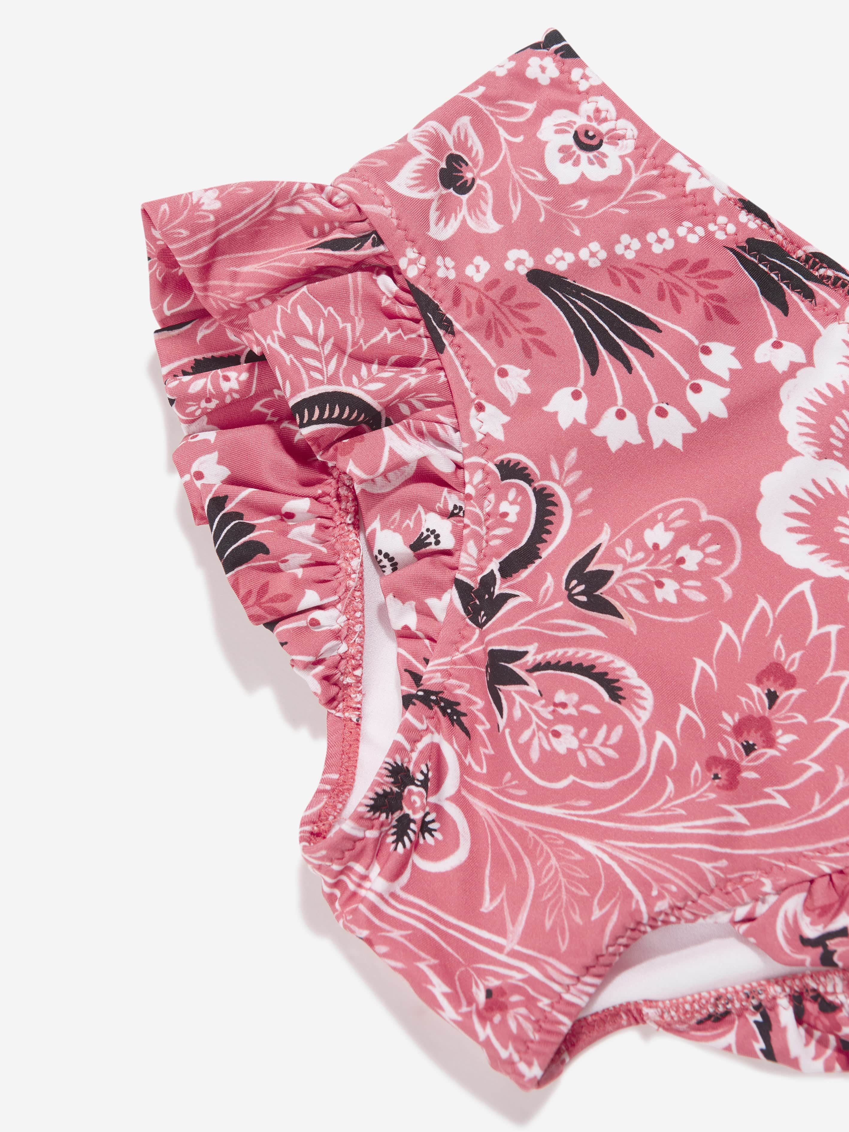 Etro Girls Floral Paisley Bikini in Pink Cheap Low Shipping