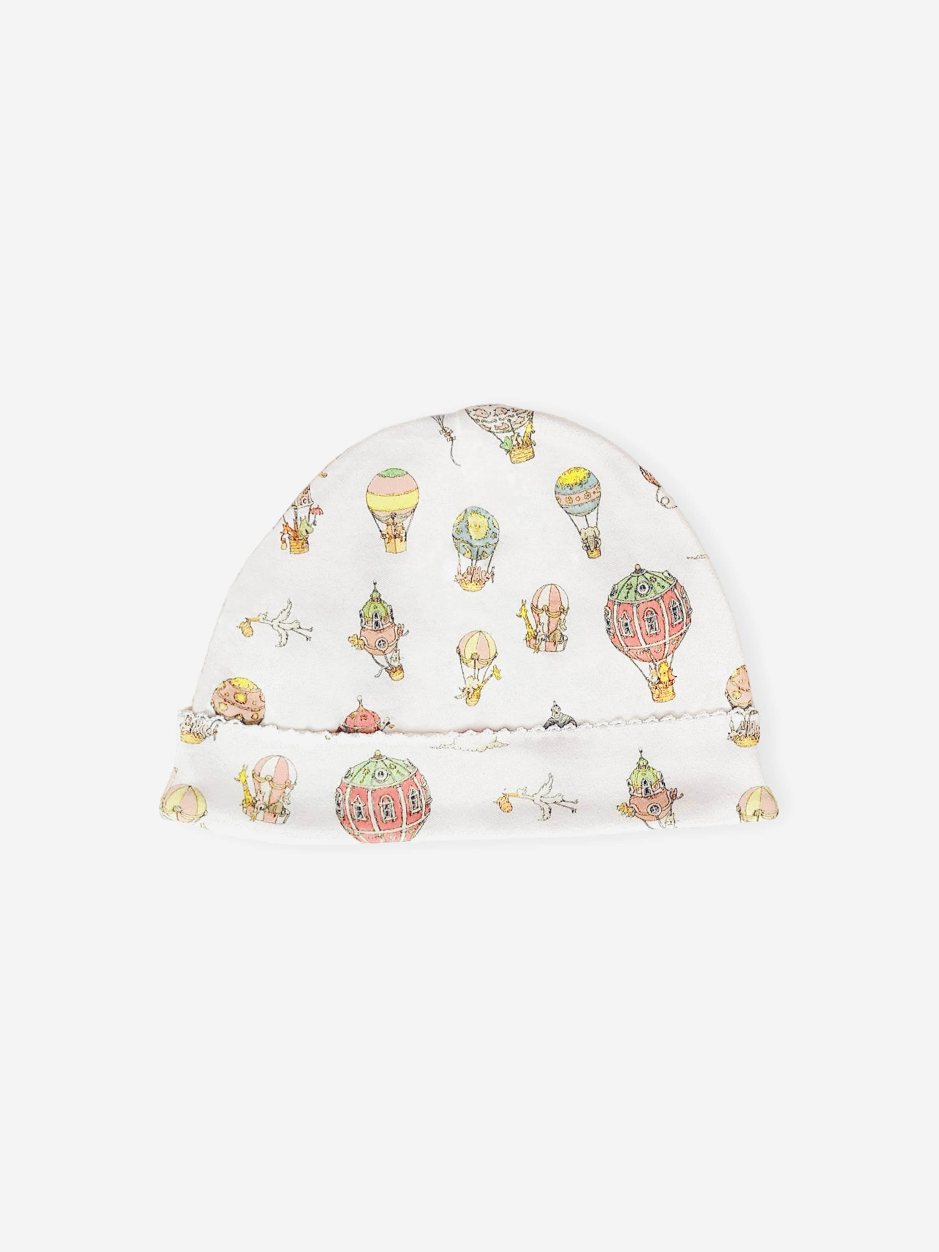 Atelier Choux Baby Hot Air Balloons Hat in White Shipping Discount Sale