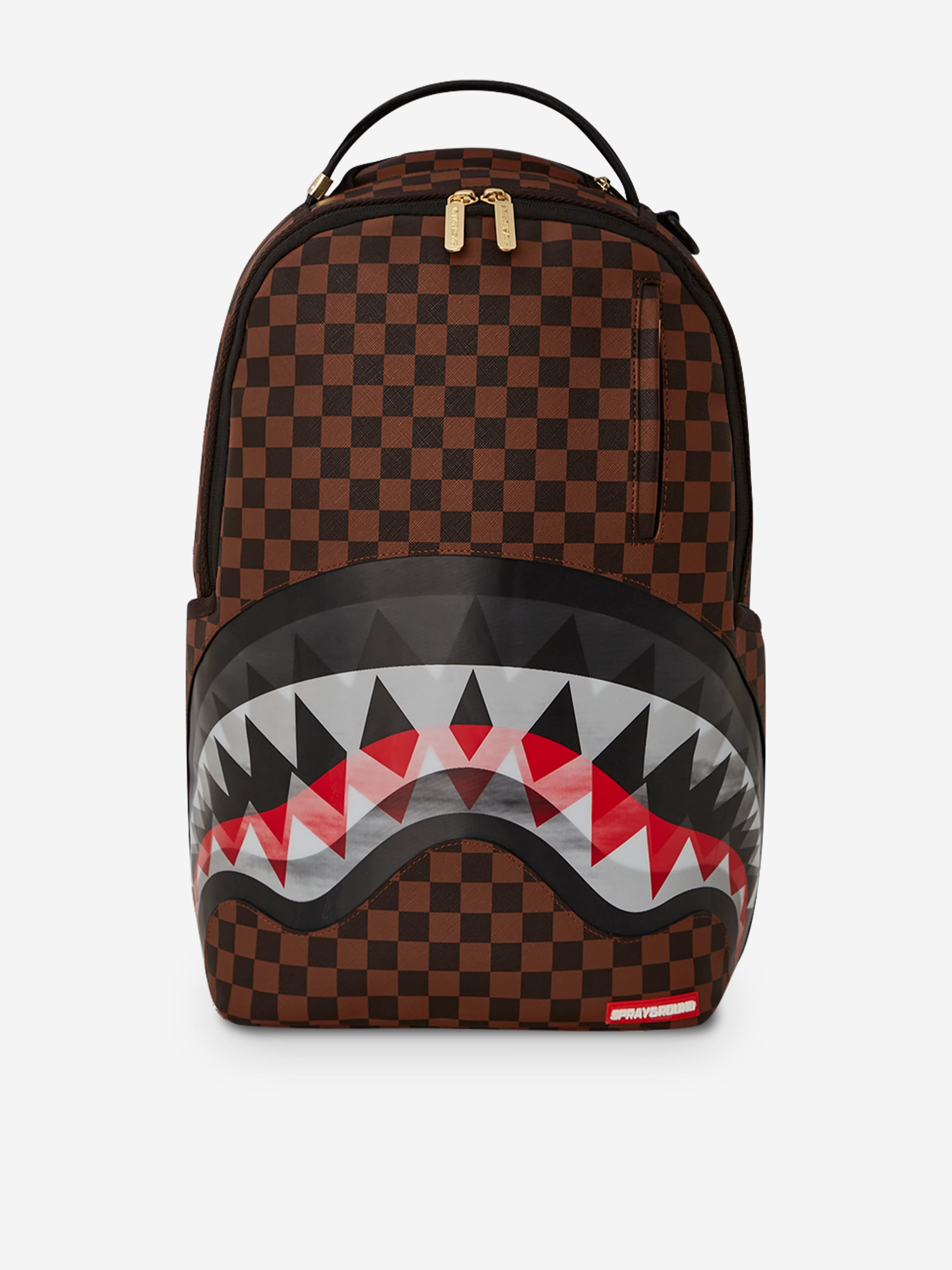 Sprayground Kids Sharks in Paris Lenticular Chomp Backpack in Brown (46cm) Best Store To Get Sale Online