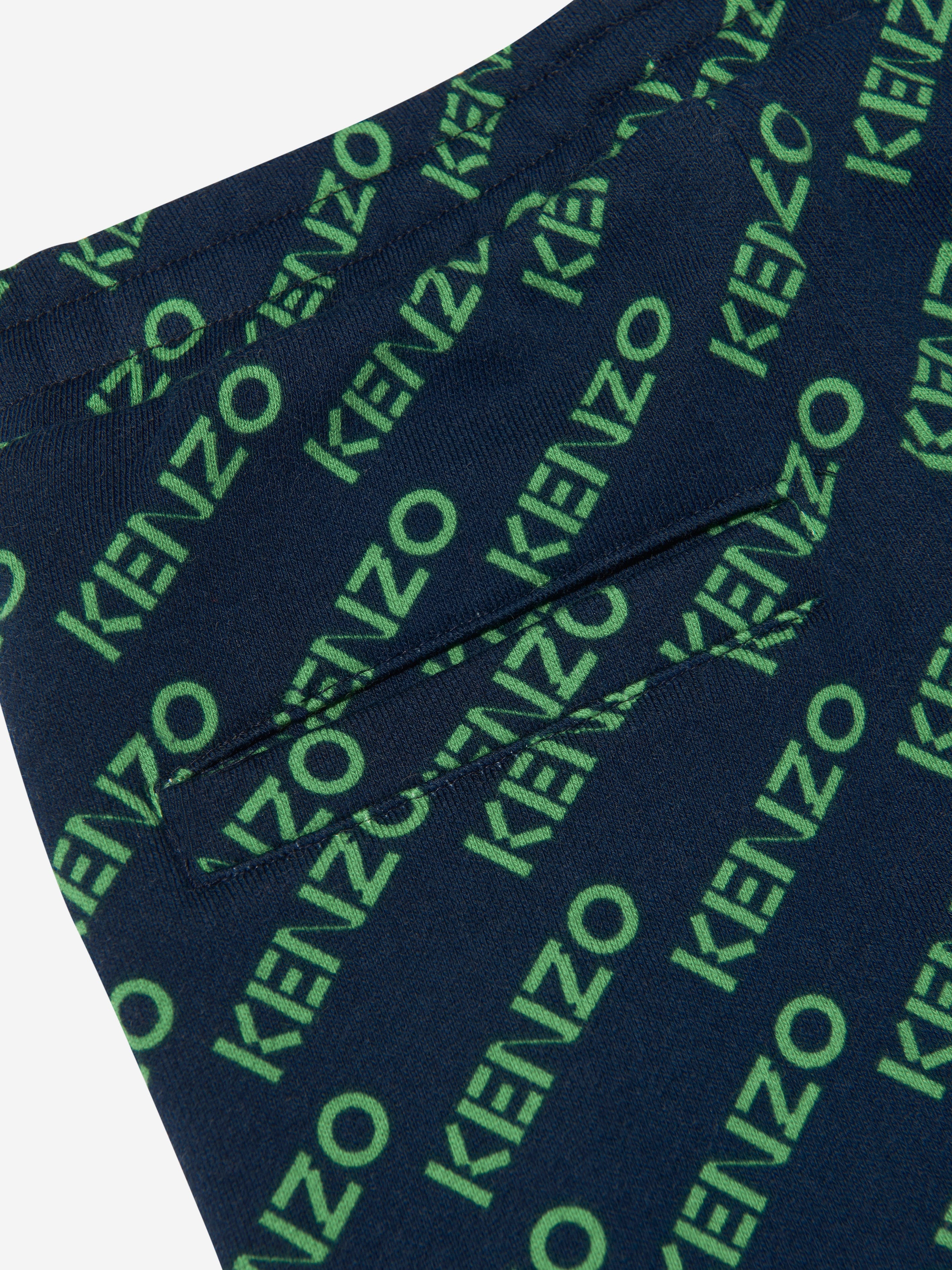 KENZO Boys Logo Joggers in Navy Geniue Stockist Cheap Online