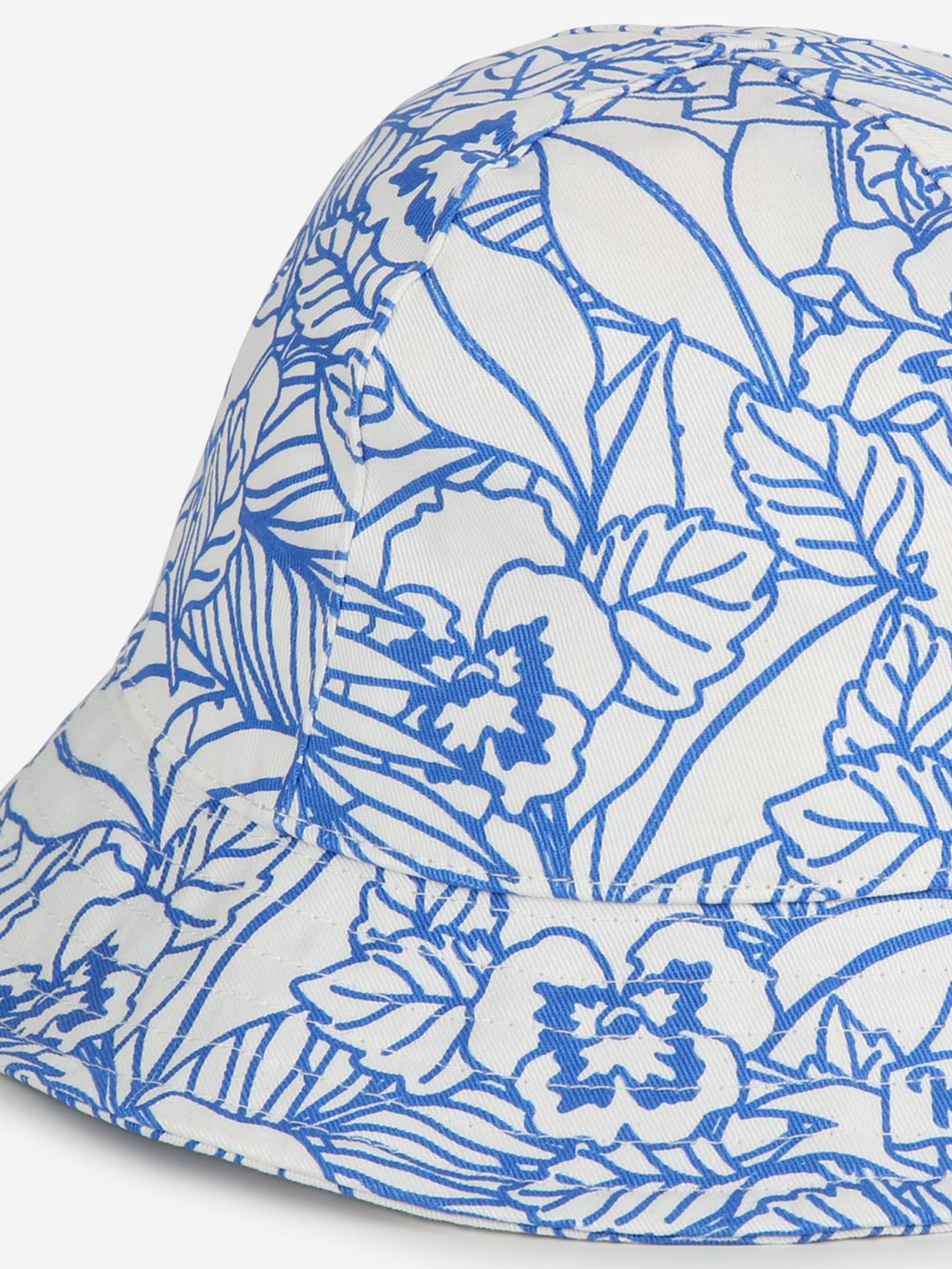 KENZO Baby Boke Flower Bucket Hat in Ivory Popular Cheap Online