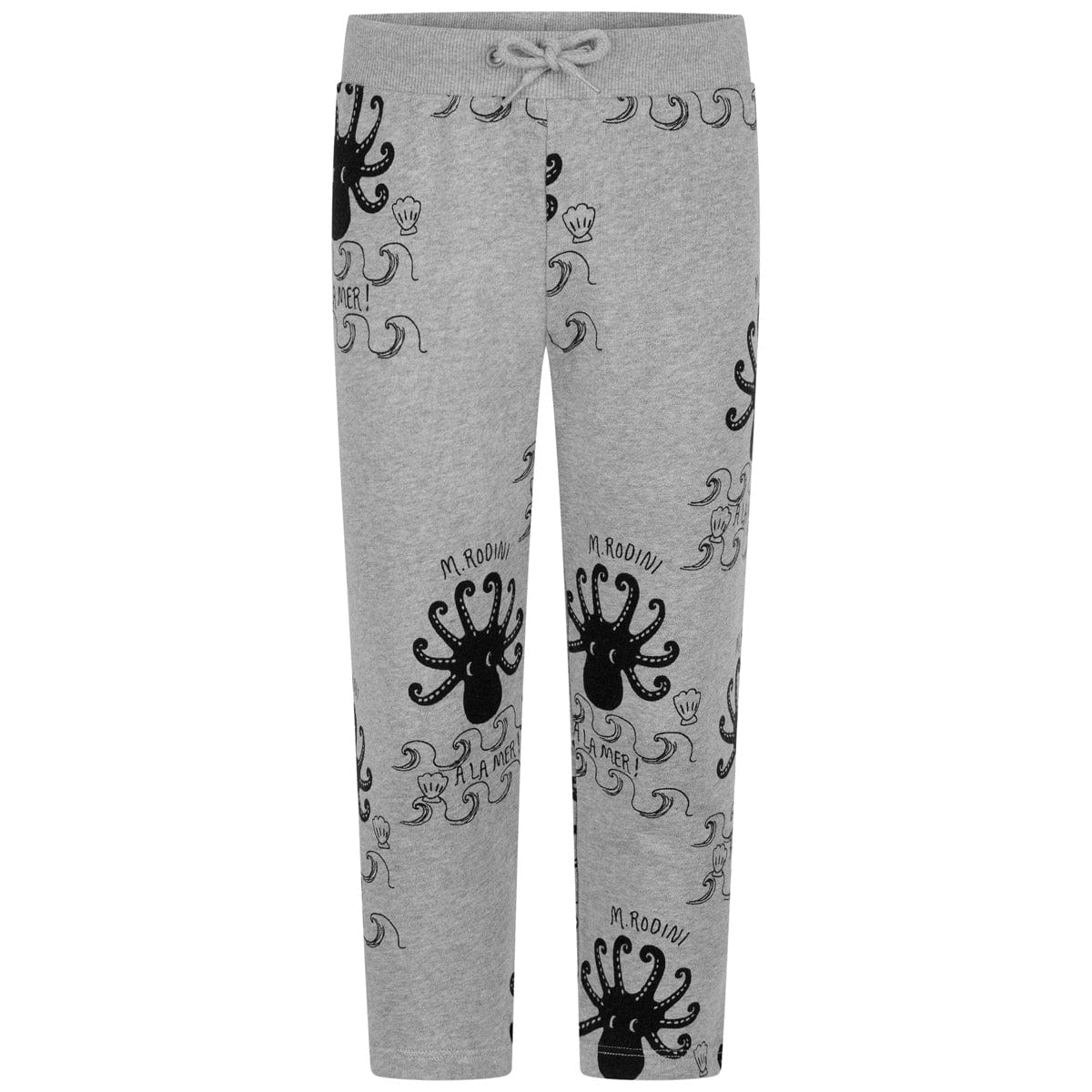 Mini Rodini Kids Cotton Octopus Print Joggers Online Online Clearance