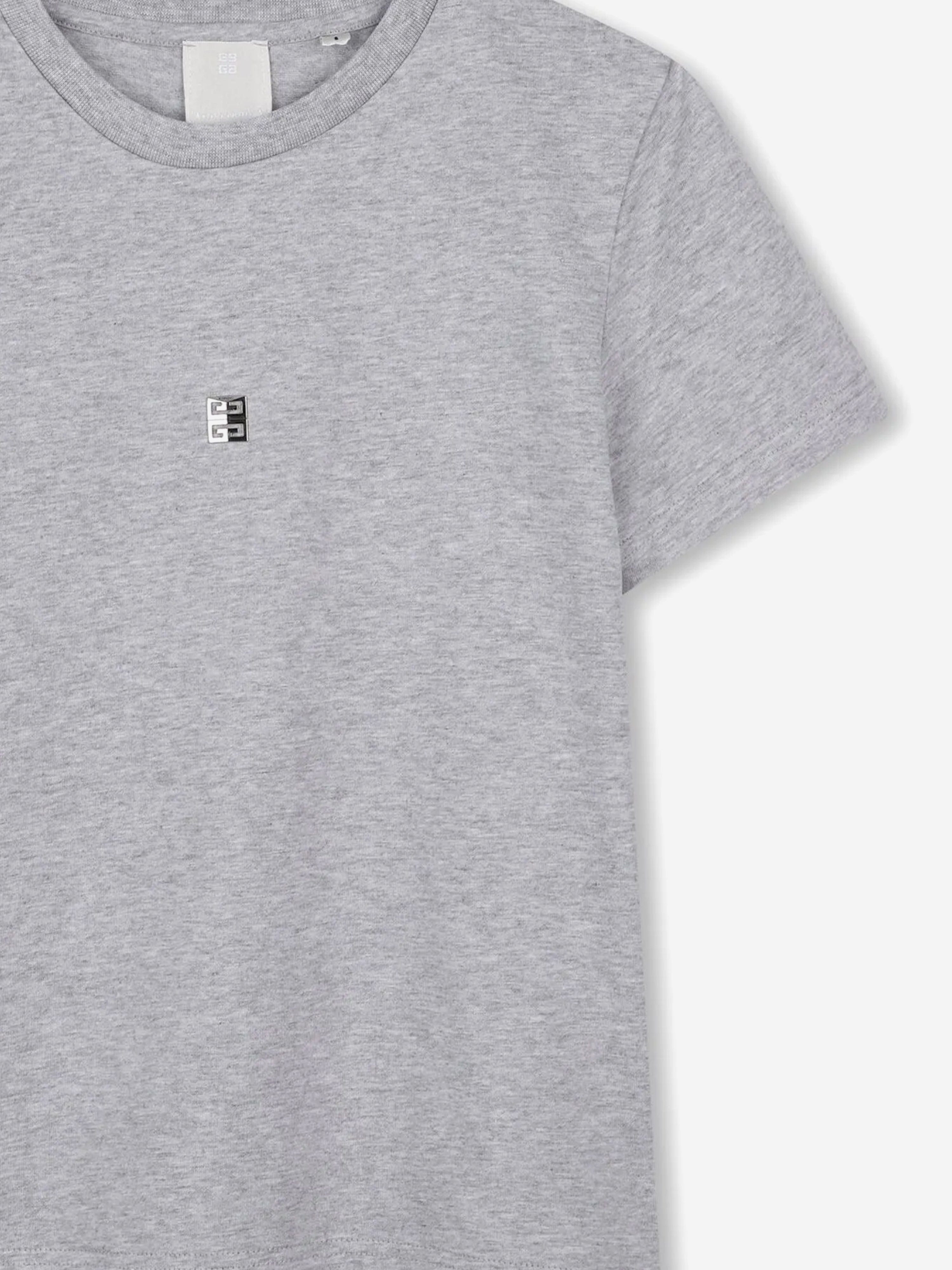 Boys Logo T-Shirt in Grey Best Pices For Sale