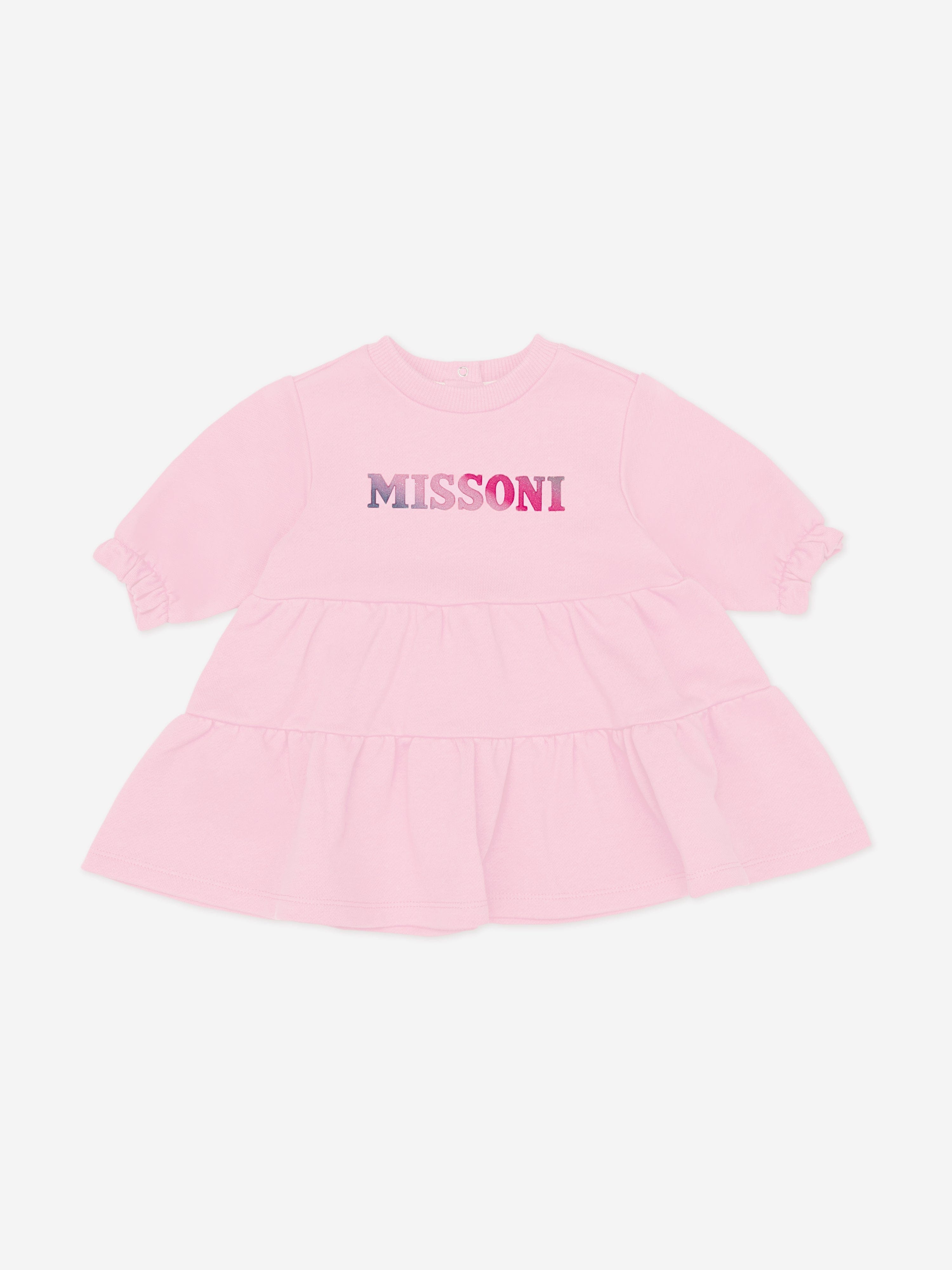 Missoni Baby Girls Jersey Dress With Knickers in Pink Cheap Sale Tumblr