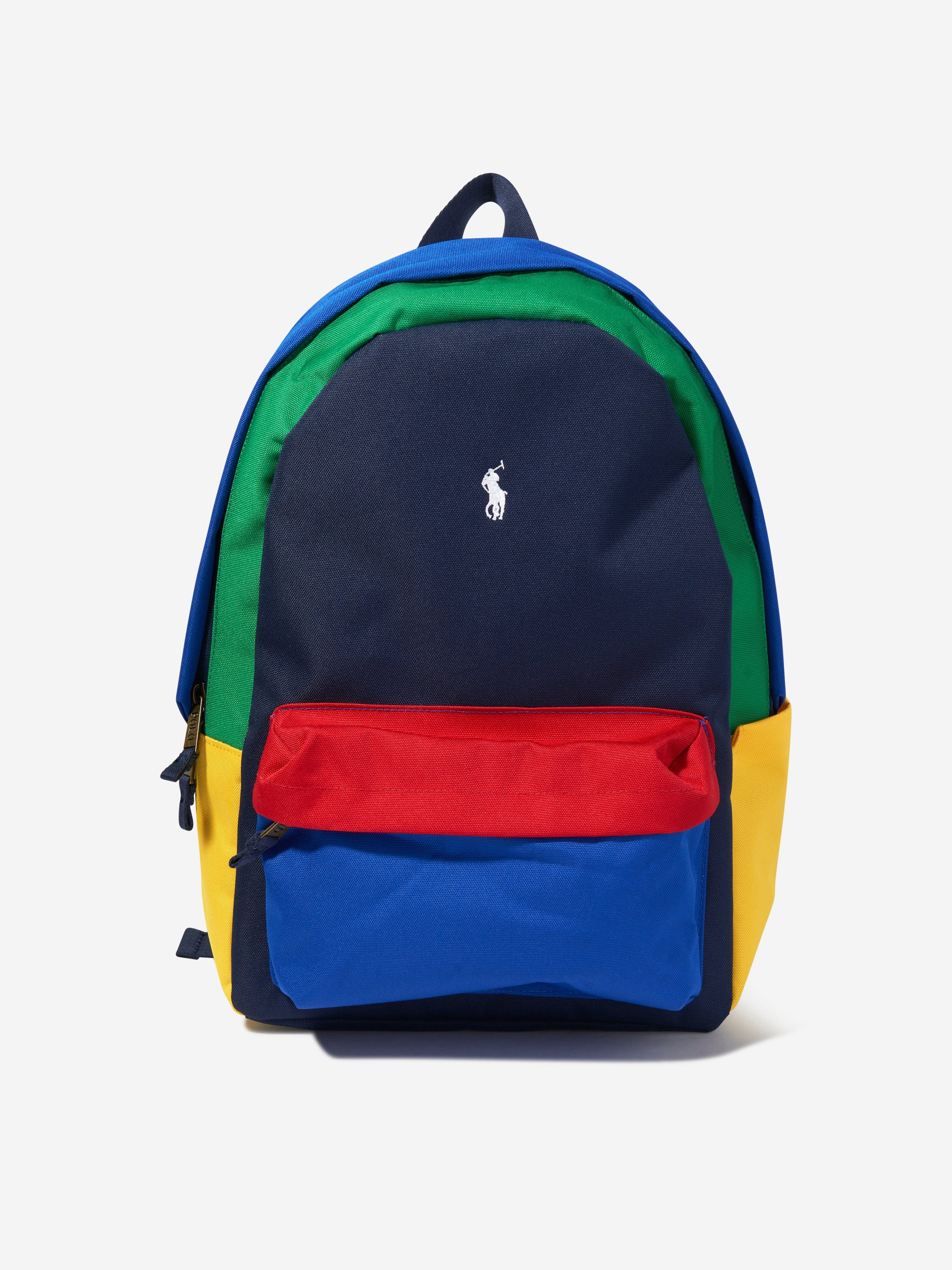 Ralph Lauren Kids Logo Backpack in Multicolour Sale Big Discount