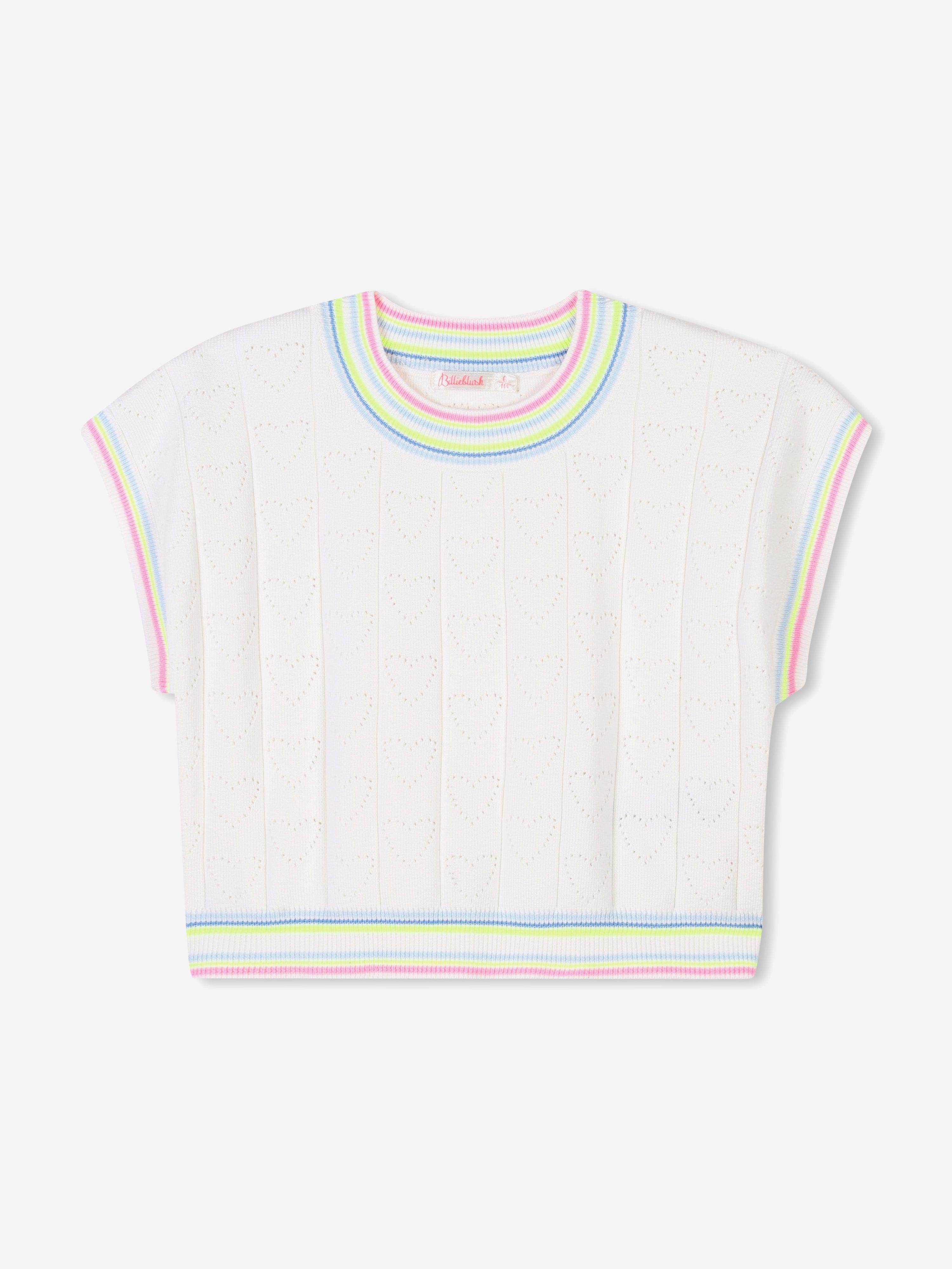 Girls Knitted Sweater in Ivory Cheap Very Cheap