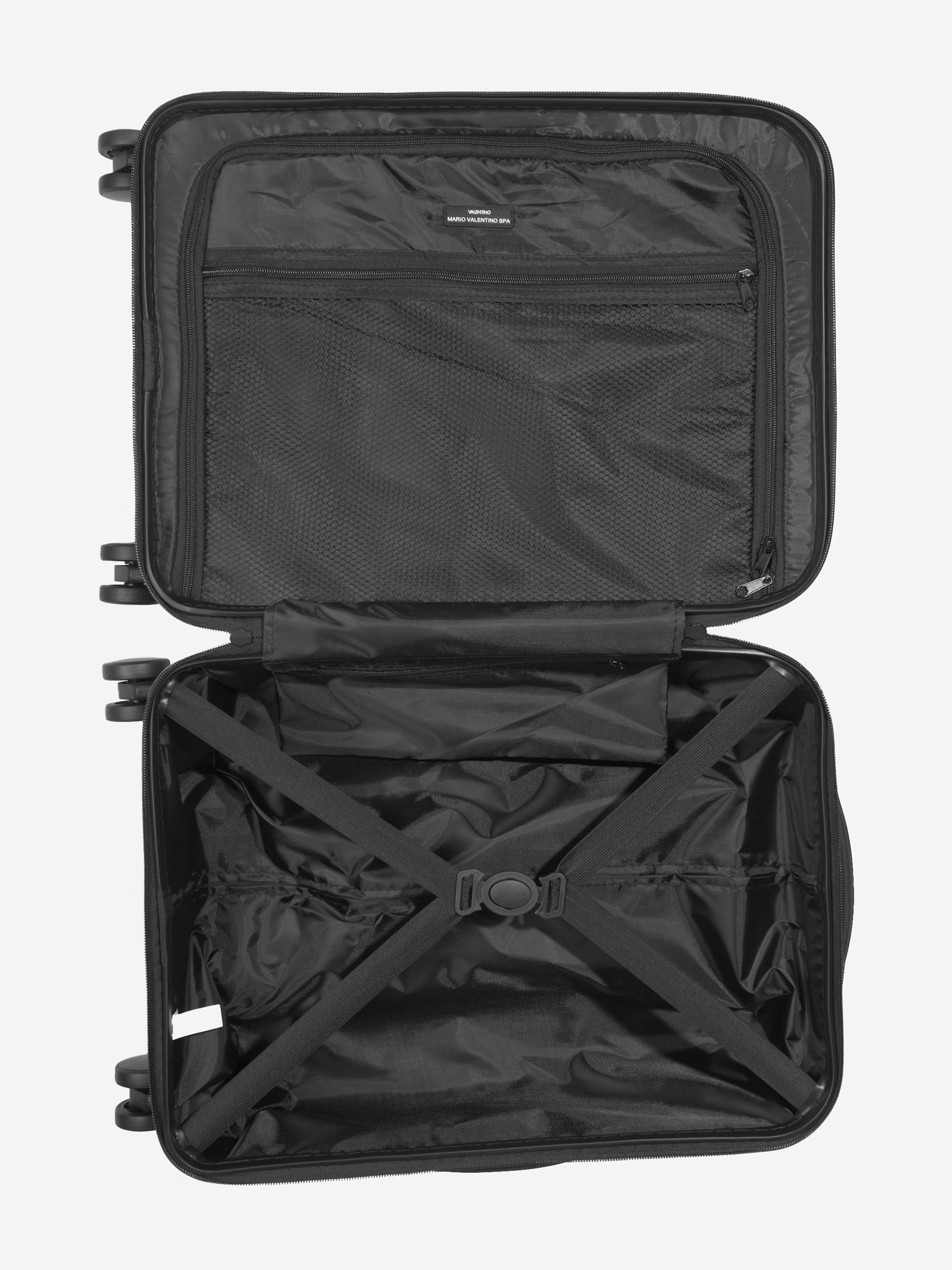 Valentino Kids Explorer Small Size Carry On Suitcase in Black (50cm) Shop Offer Cheap Online