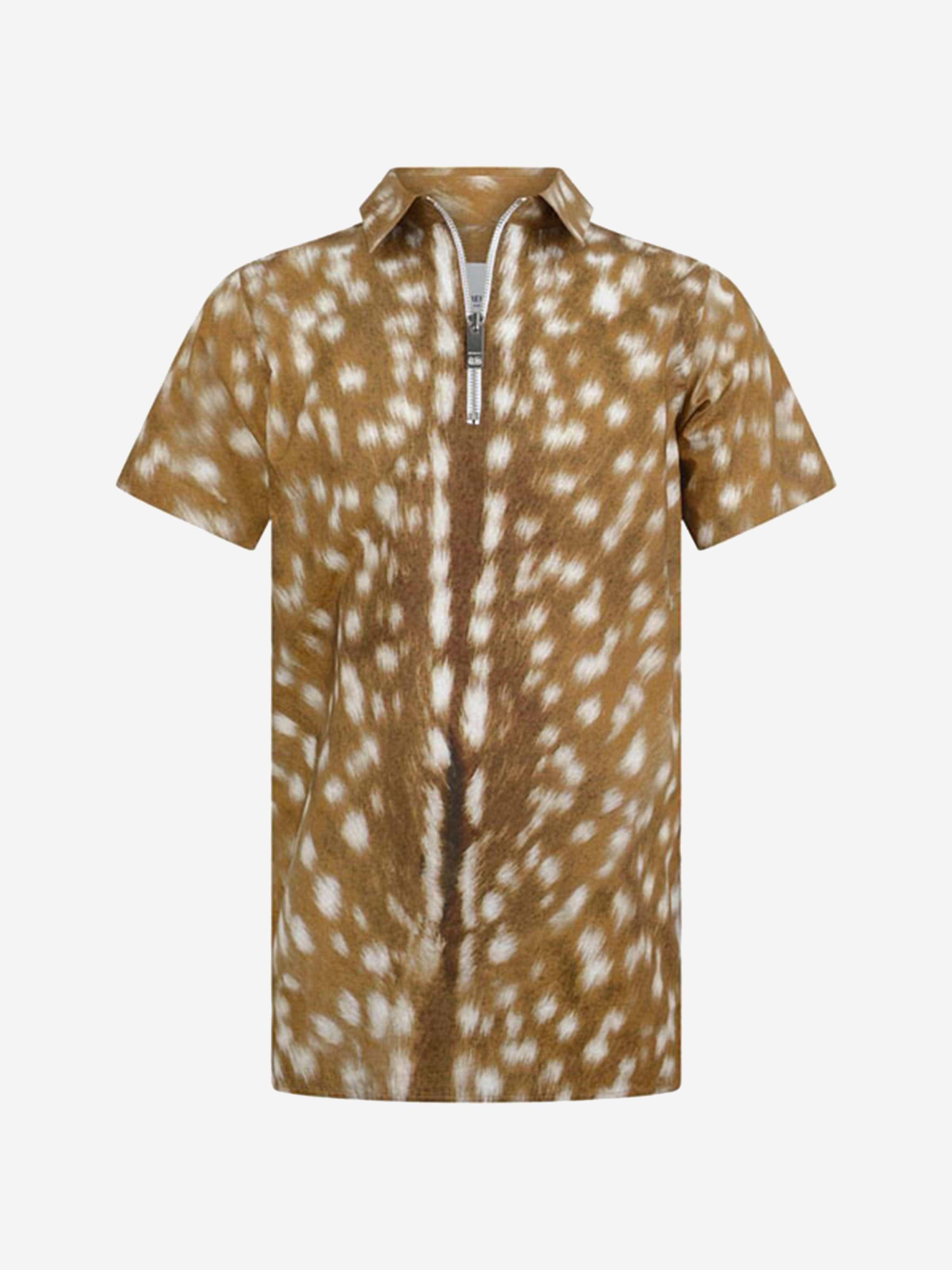 Burberry Boys Deer Print Cotton Shirt 2025 New Cheap Pice