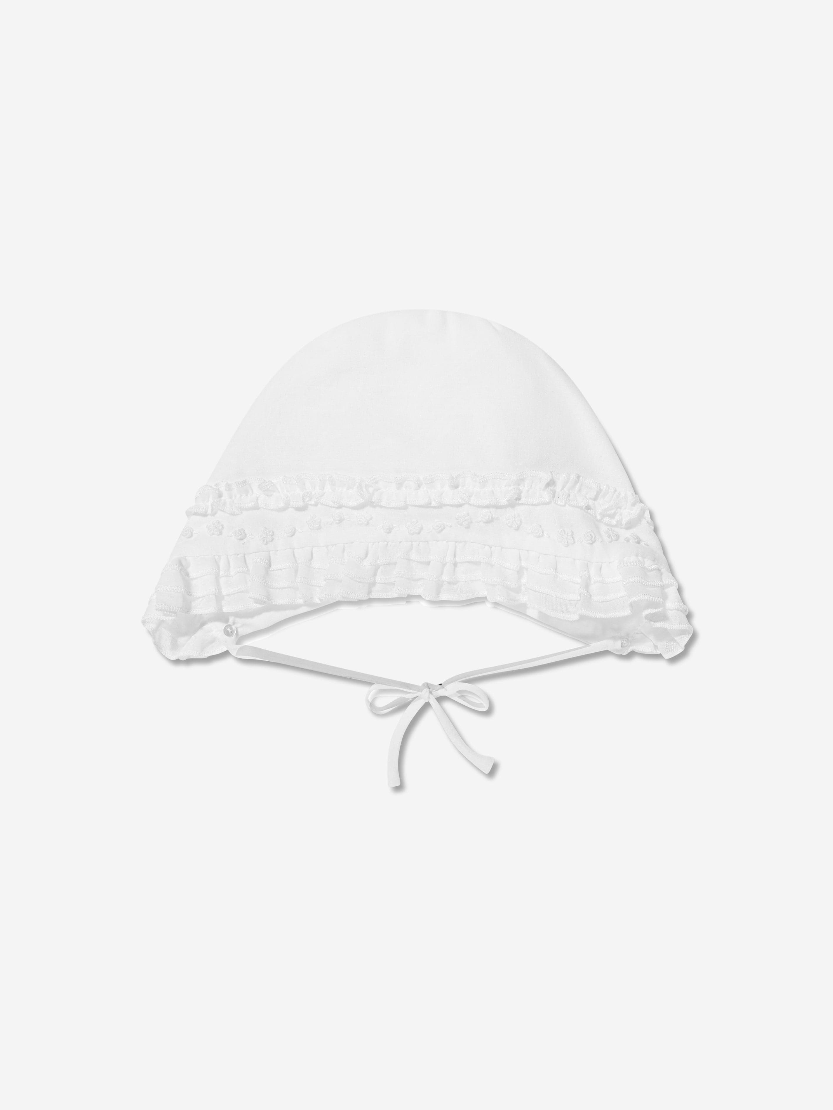 Sarah Louise Baby Girls Dress And Bonnet in Ivory Browse For Sale