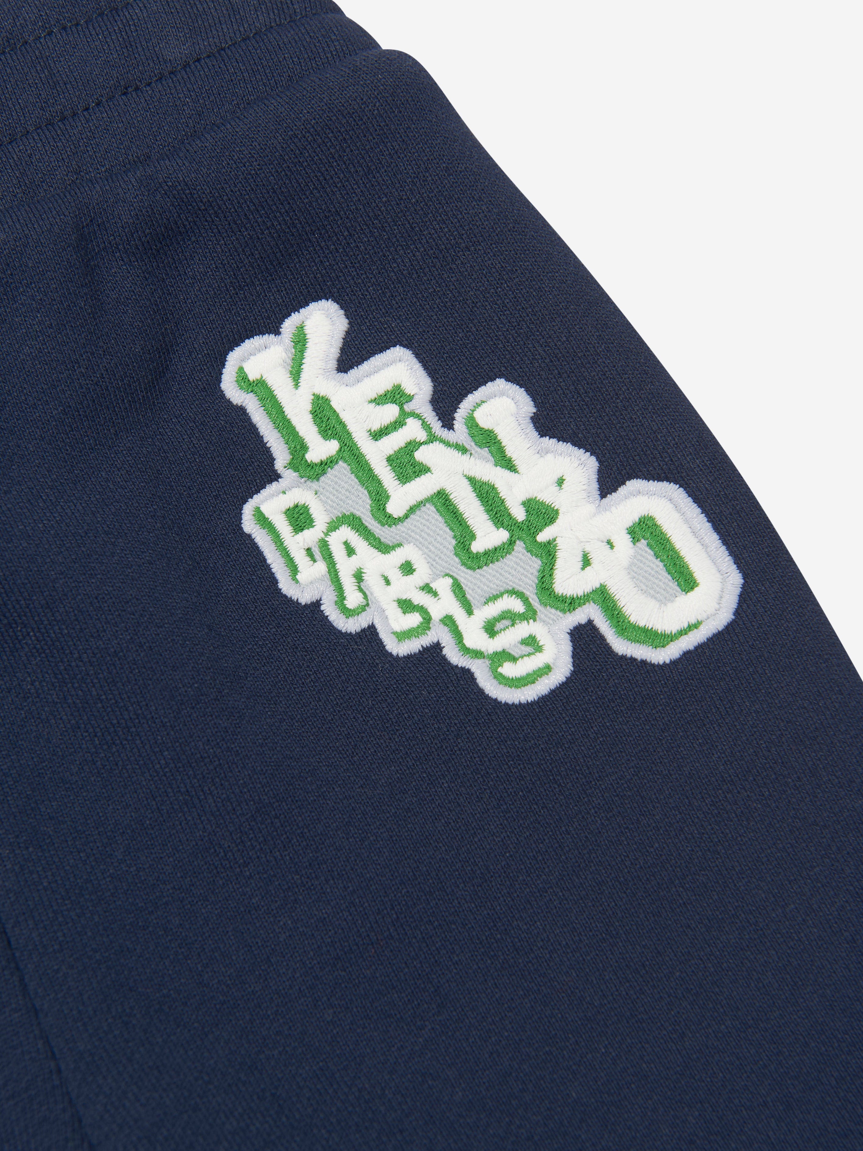 KENZO Baby Boys Varsity Joggers in Navy Shipping Discount Sale