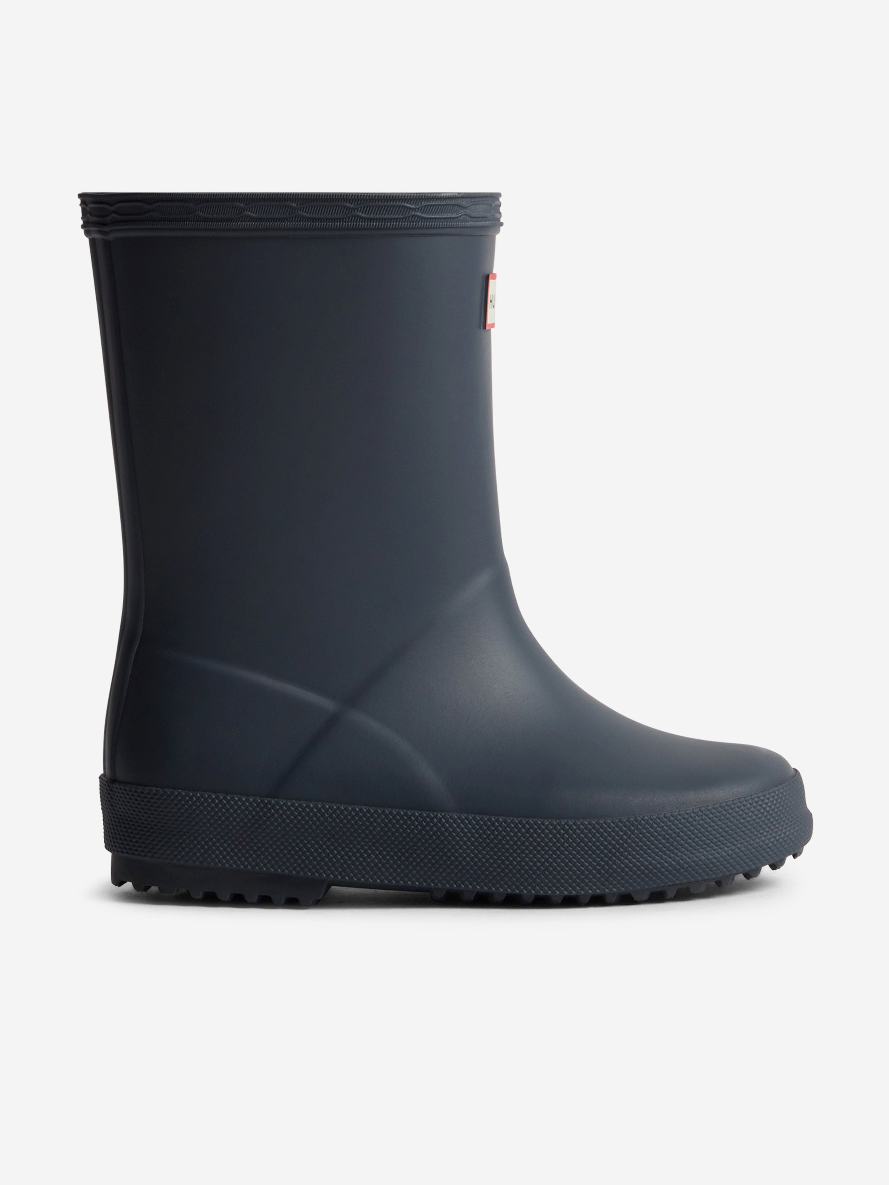 Hunter Kids First Wellington Boots in Navy Sale Amazing Pice