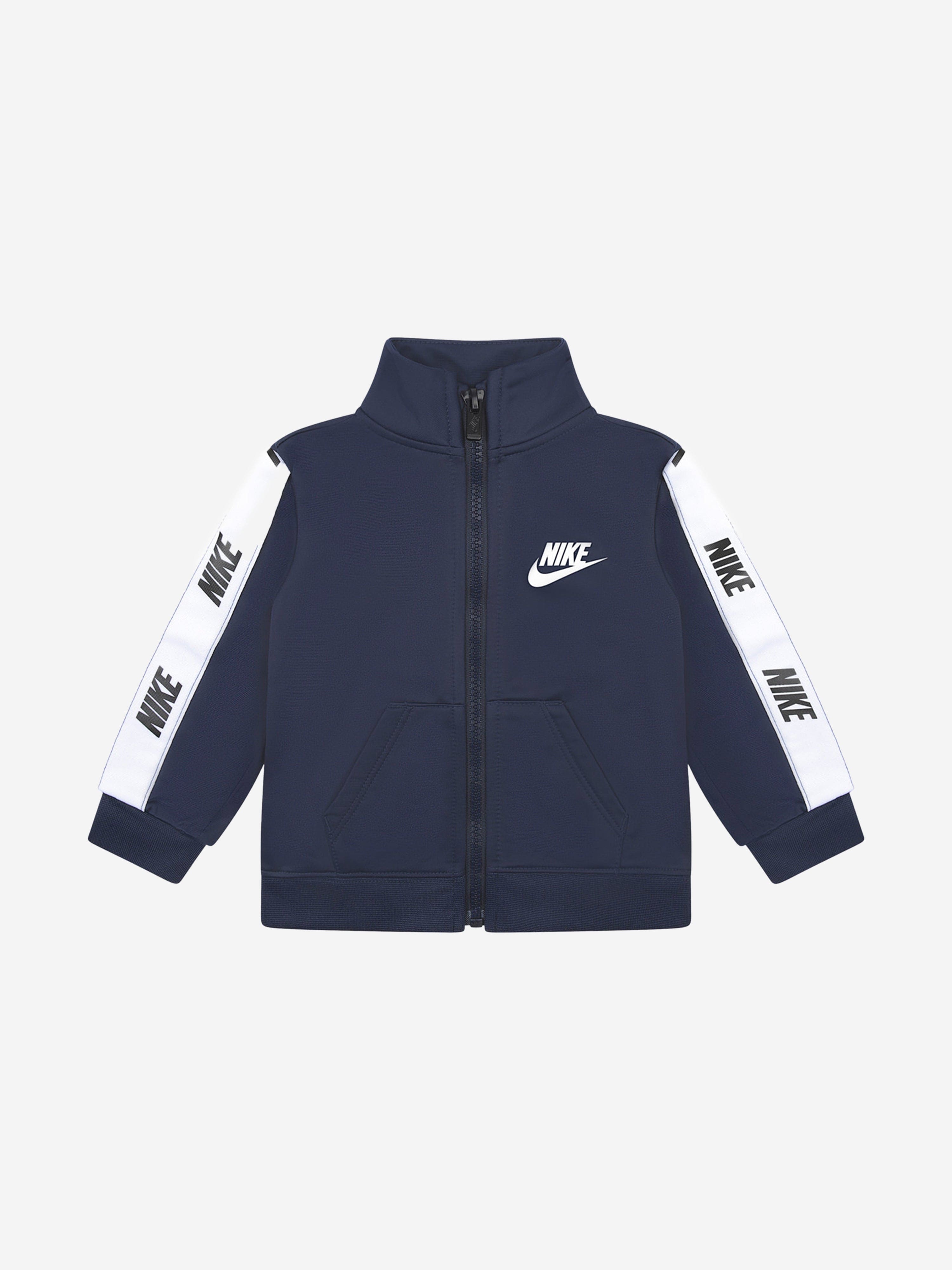 Nike Boys NSW Logo Tracksuit in Navy Clearance Cost