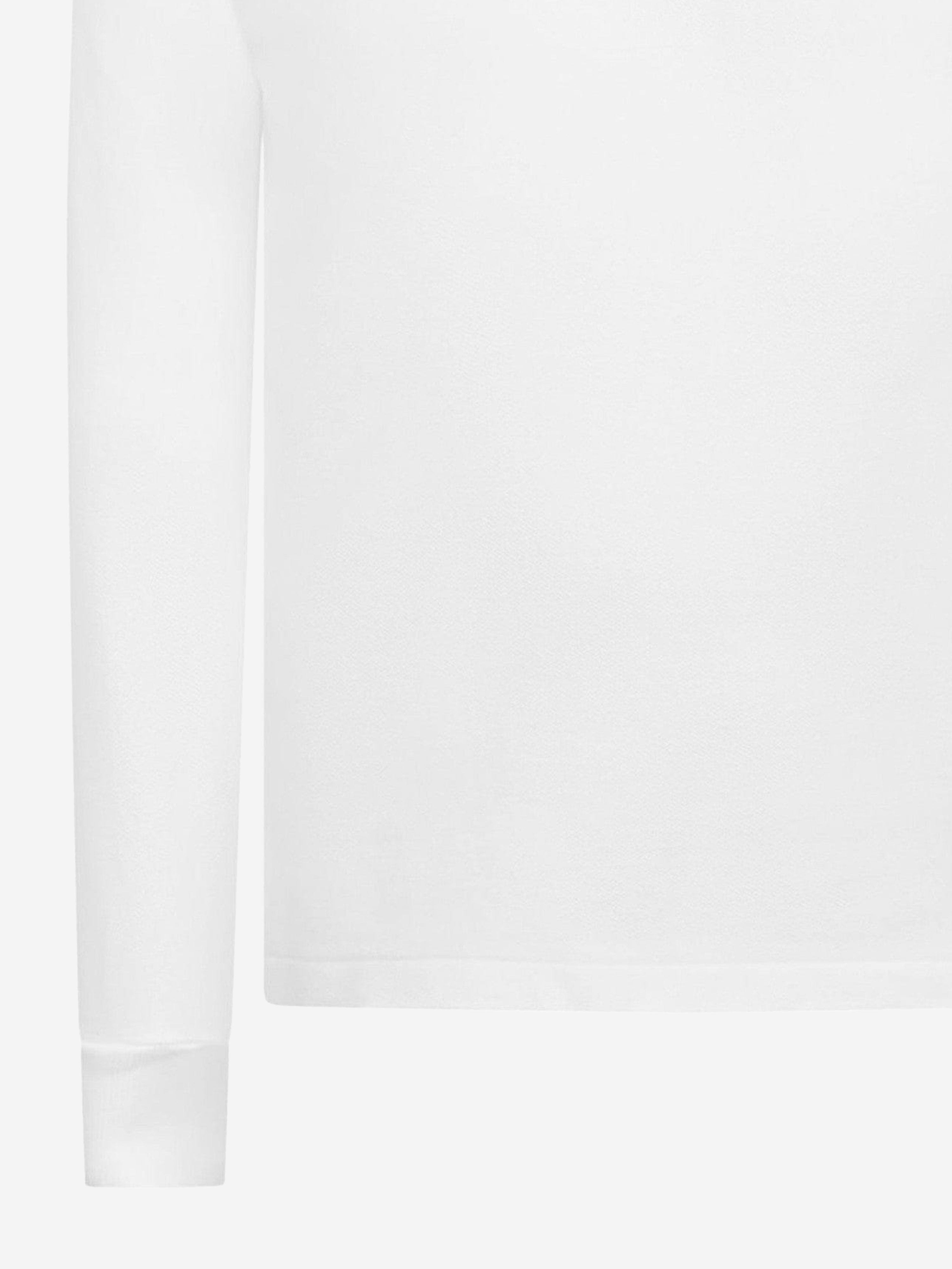 Ralph Lauren Boys Long Sleeve Polo Shirt in White Sale 2025