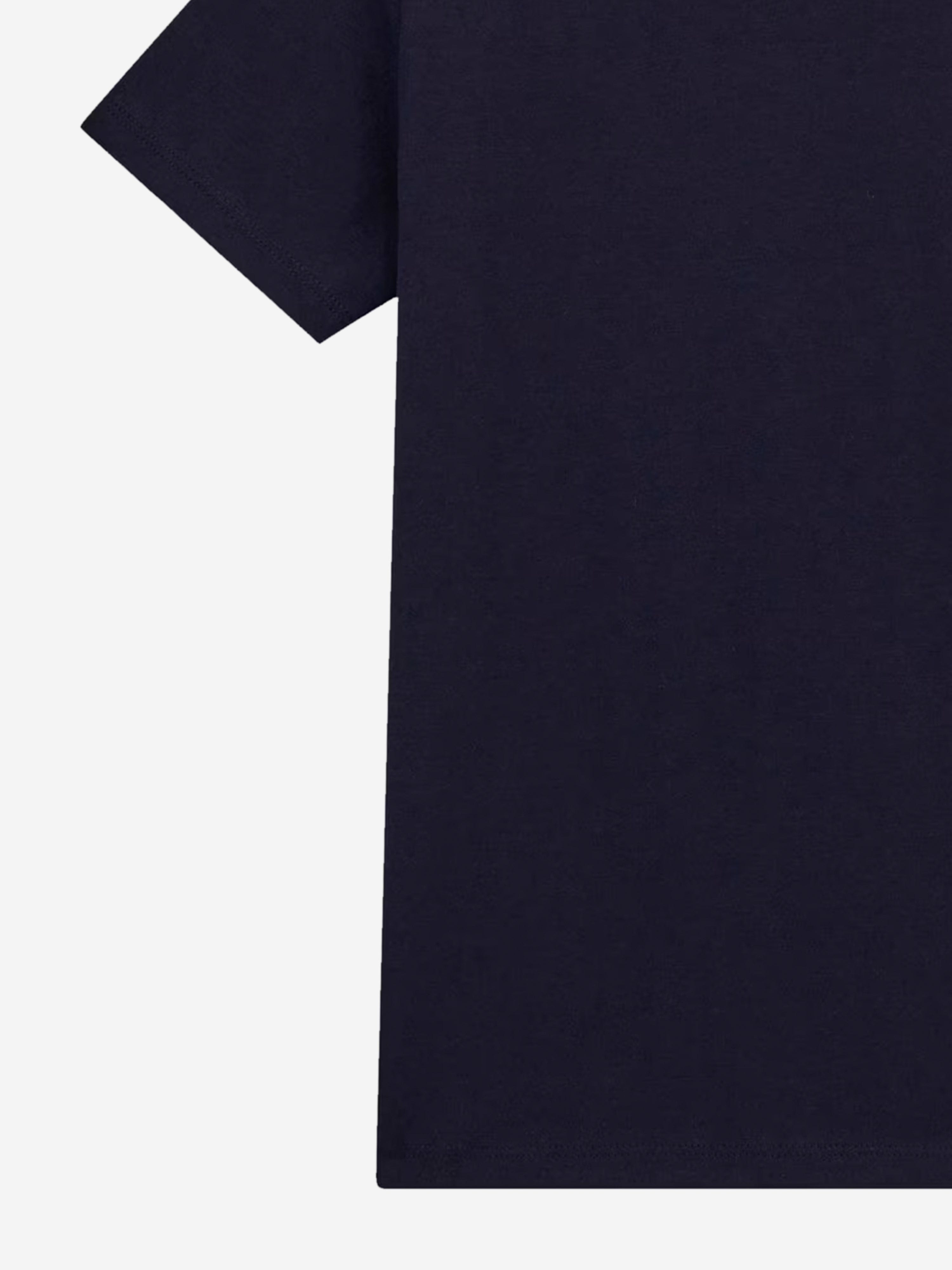 Boys Bear T-Shirt in Navy Free Shipping Recommend