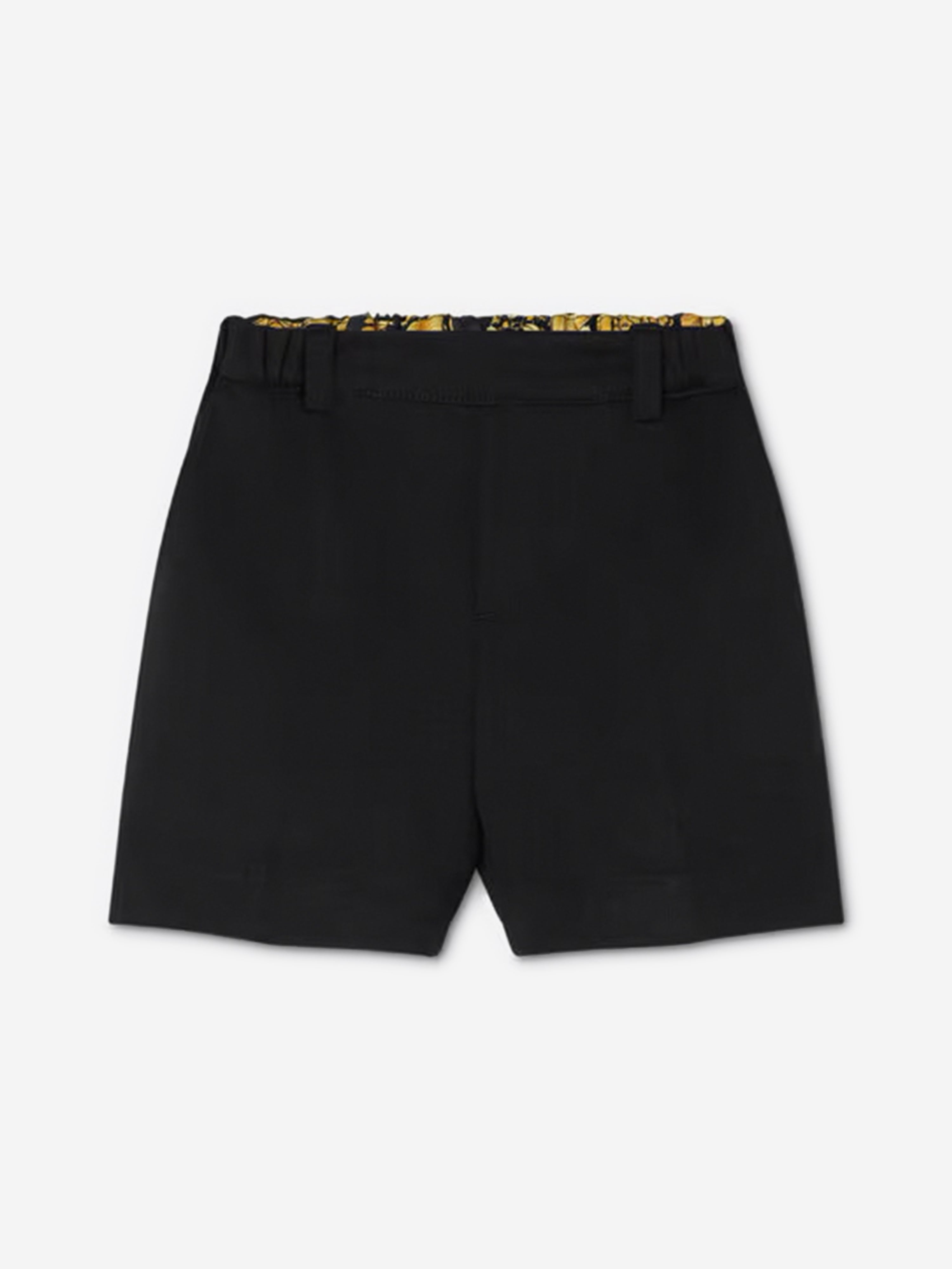 Versace Baby Boys Punto Milano Shorts in Black Discount Hot Sale