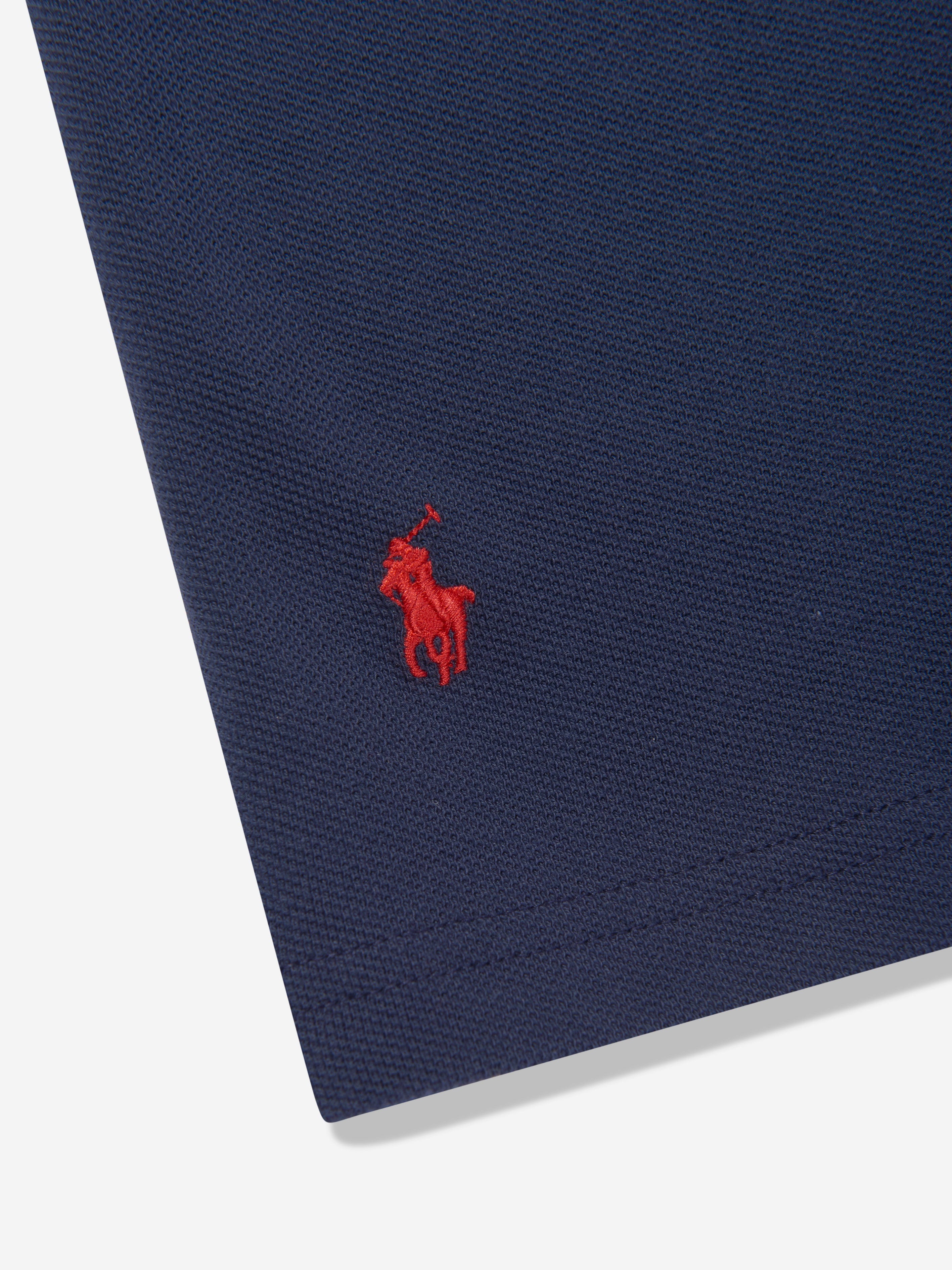 Ralph Lauren Boys Multic Logo T-Shirt in Navy Outlet Low Pice