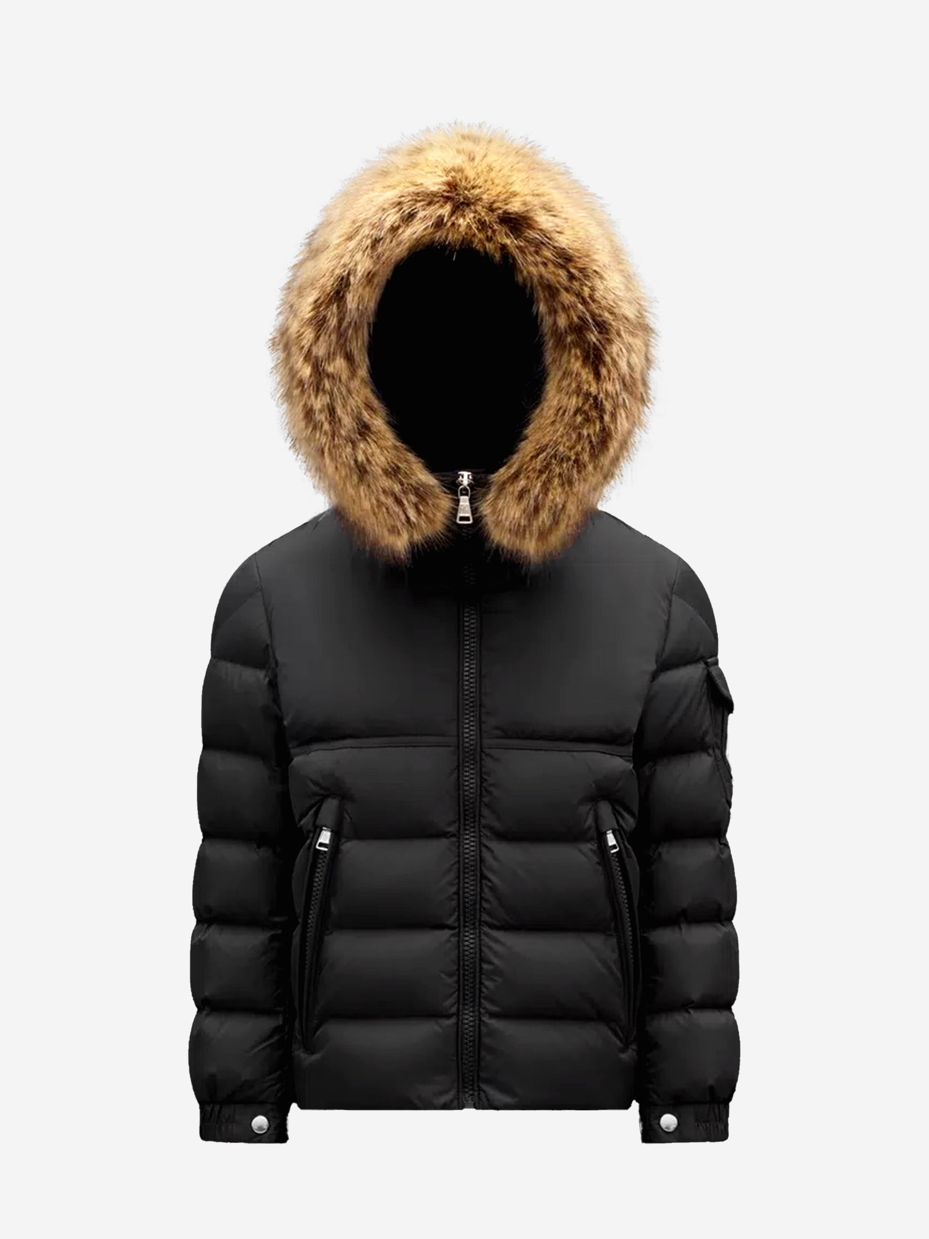 Moncler Enfant Boys Down Padded New Byron Jacket in Black Outlet Locations Sale Online