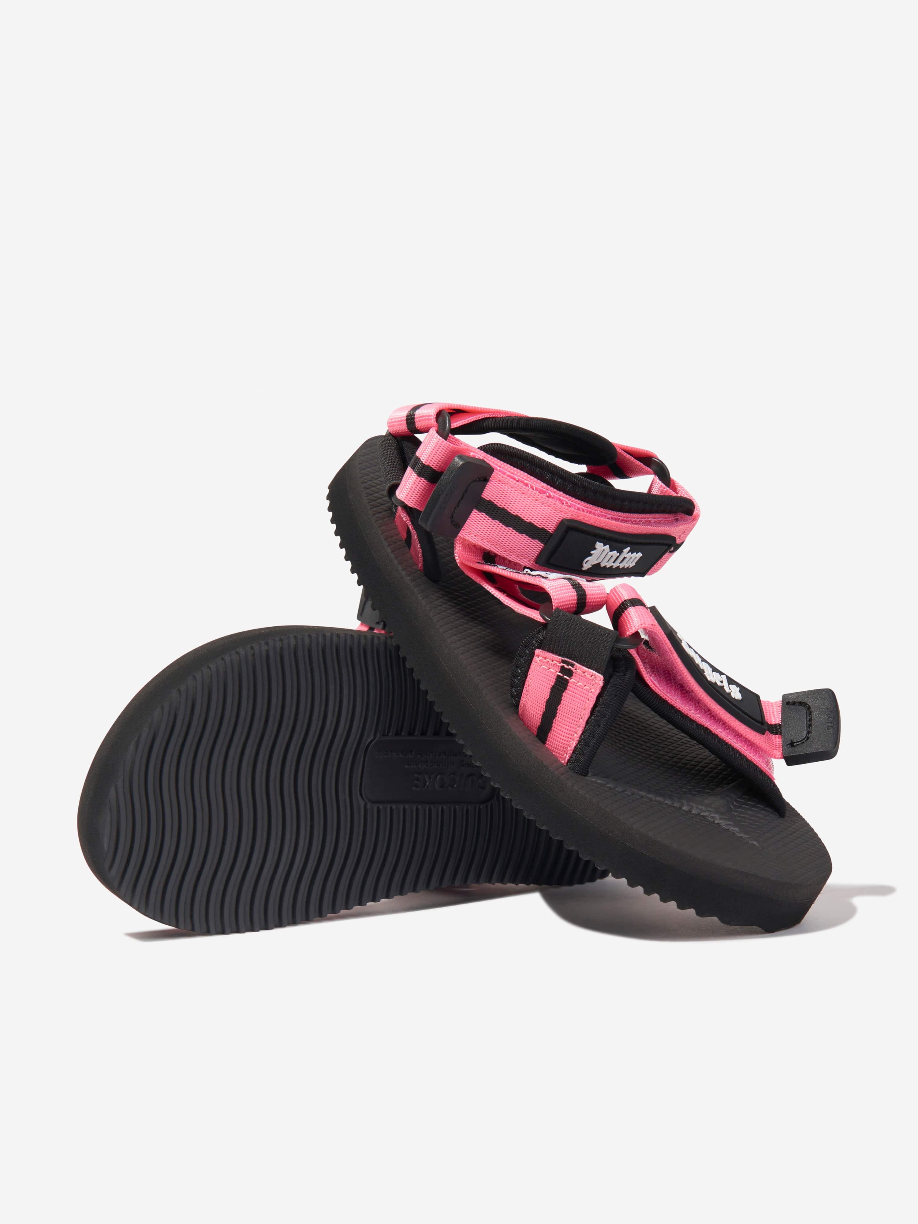 Palm Angels Girls PA X Suicoke Depa-2 Sandals in Pink Low Pice For Sale