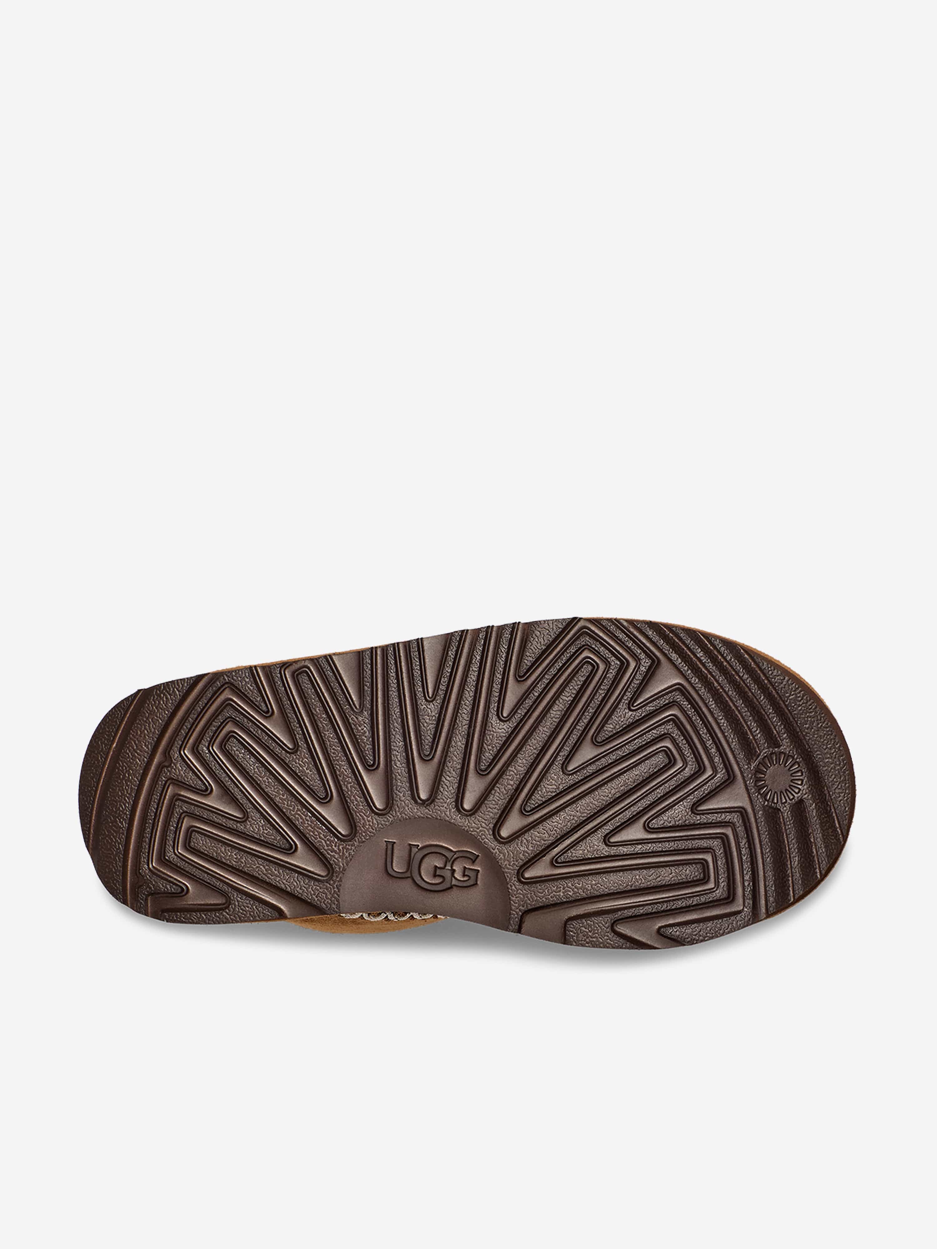UGG Kids Classic Mini Crescent Boots in Brown Pices For Sale