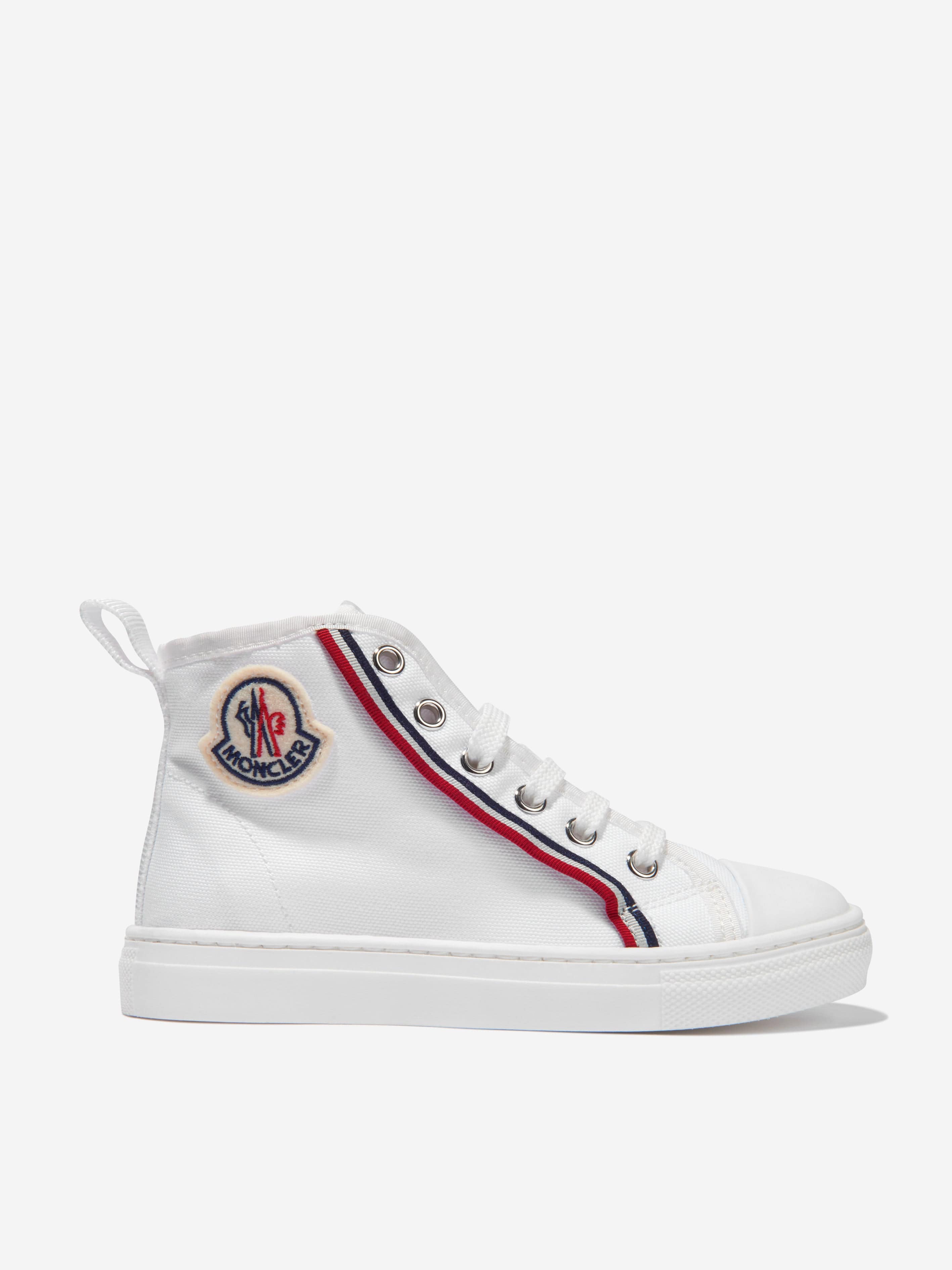 Moncler Enfant Unisex Anyse II High Top Logo Trainers Free Shipping Huge Surprise