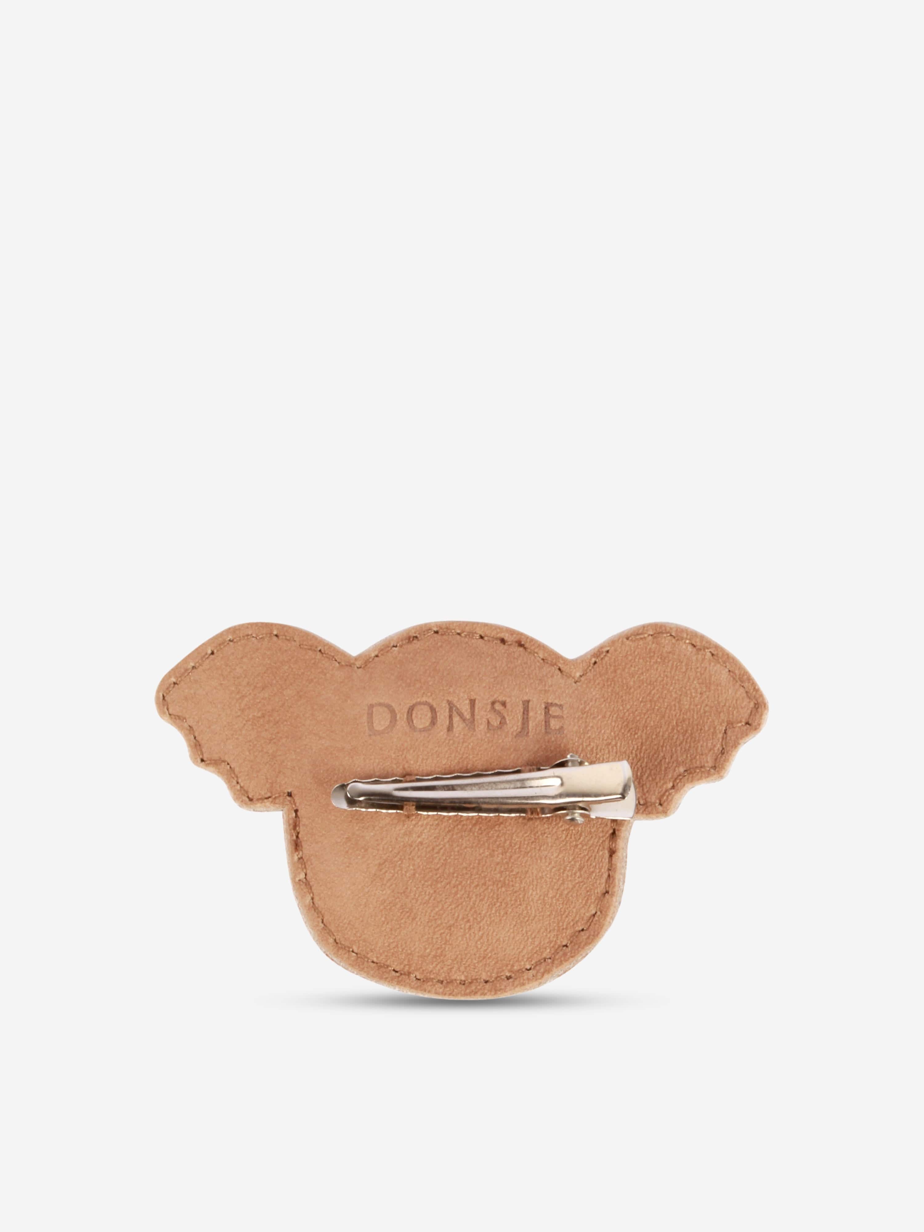 Donsje Girls Josy Classic Koala Hair Clip in Beige Fast Delivery Cheap Online