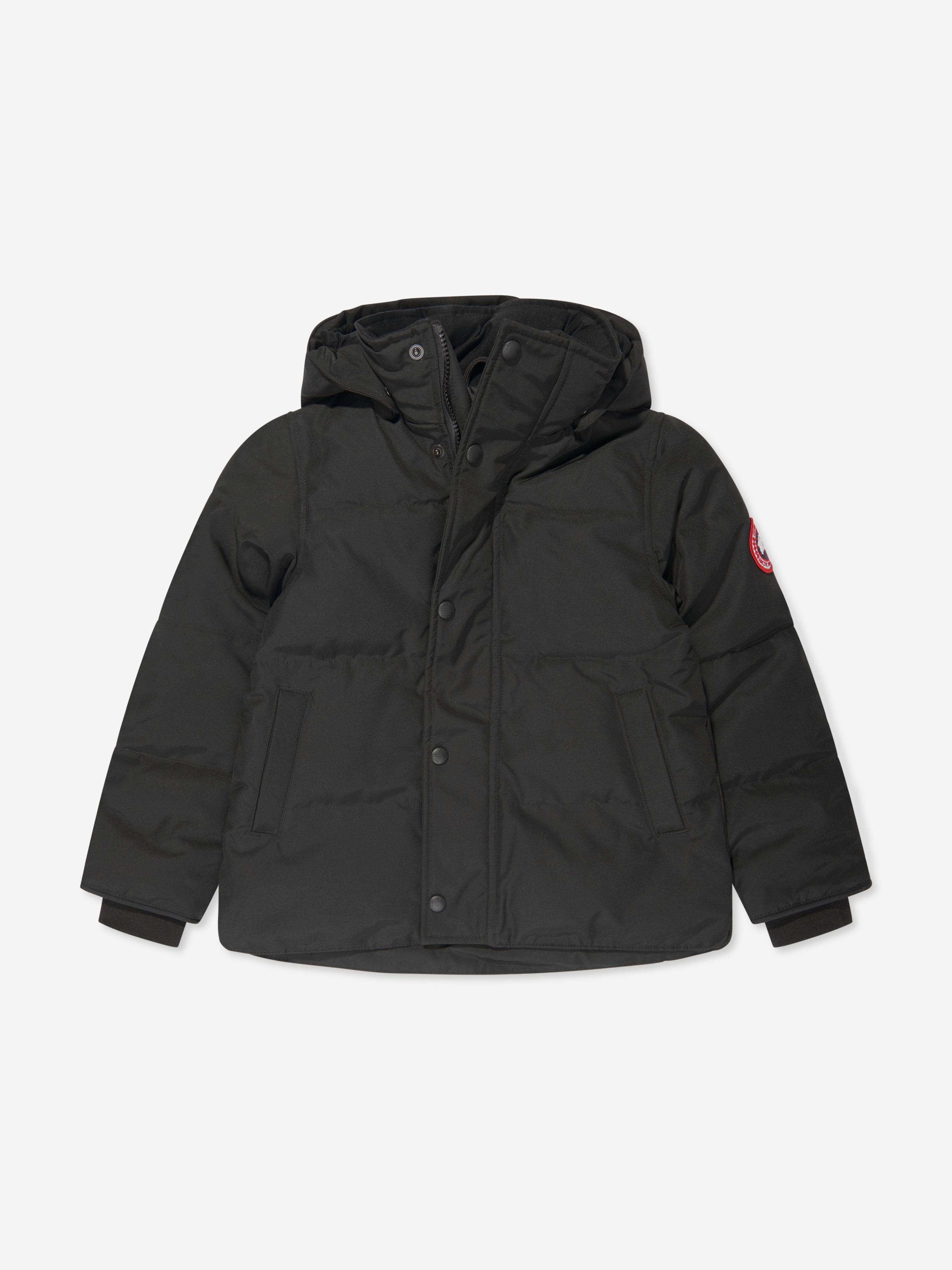 Canada Goose Kids Snowy Owl Parka in Black Outlet Locations