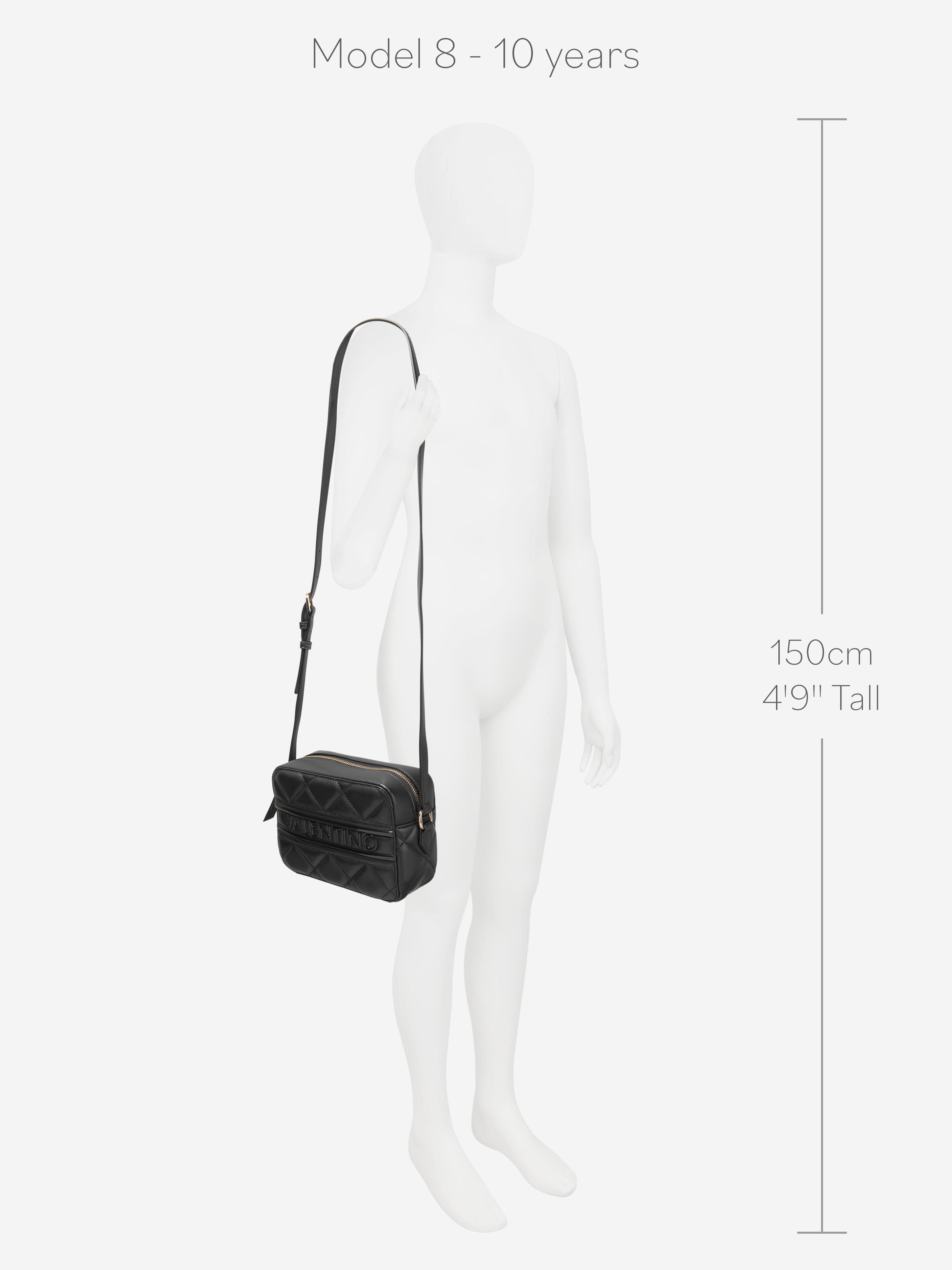 Valentino Girls Ada Camera Bag in Black Discount Authentic