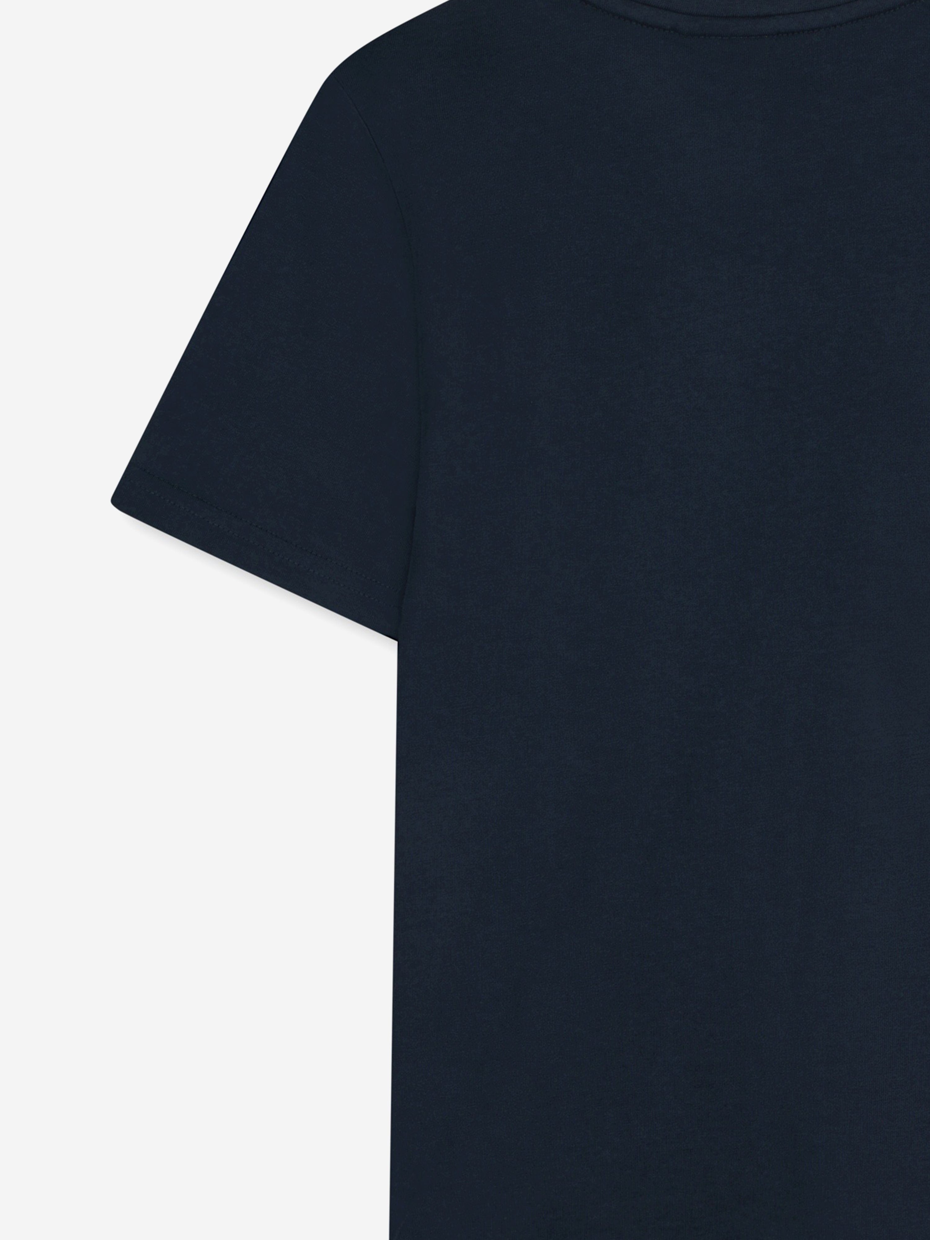 BOSS Boys Multi Logo T-Shirt in Navy Free Shipping Get To Buy