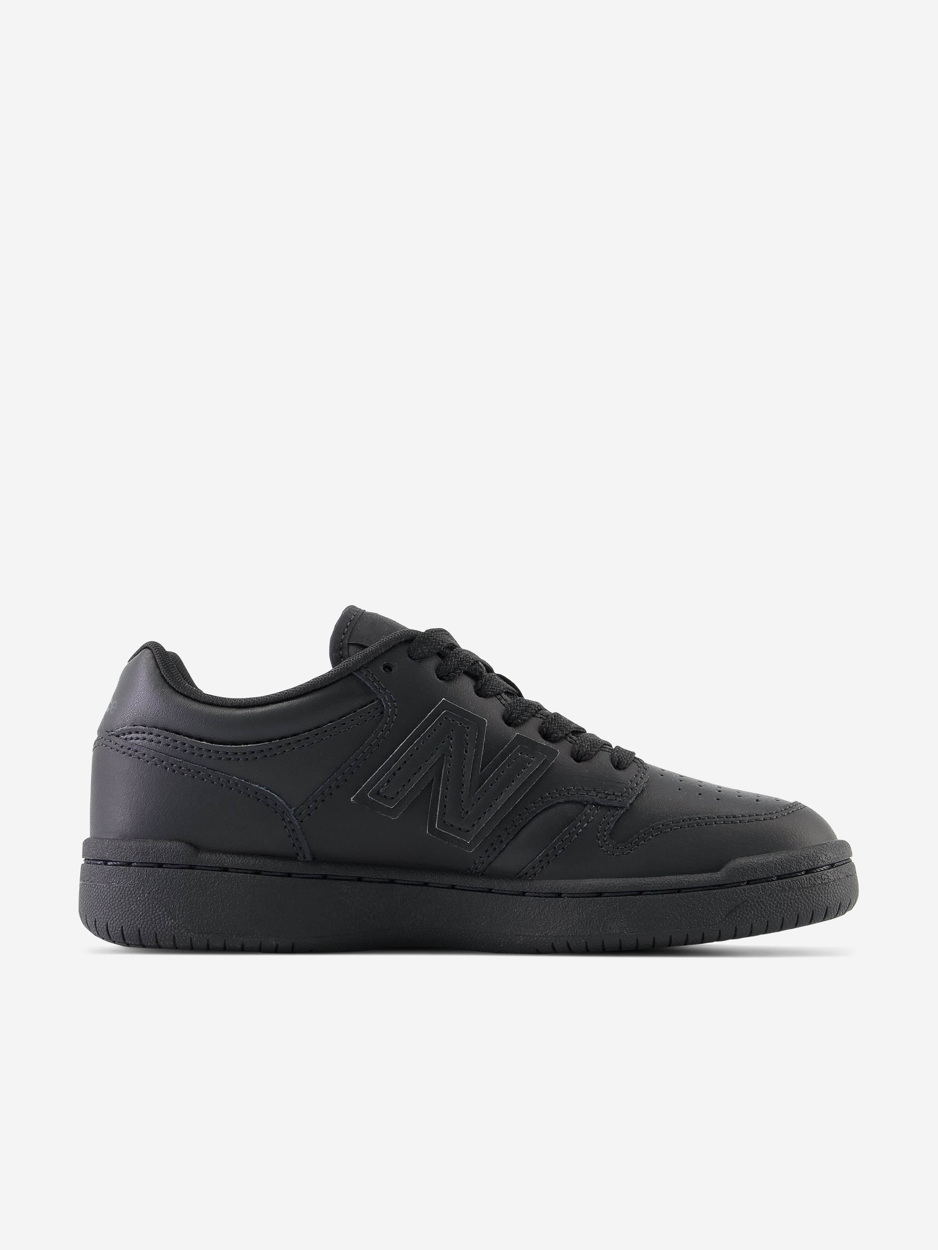 New Balance Boys 480 Trainers in Black Cheap Perfect