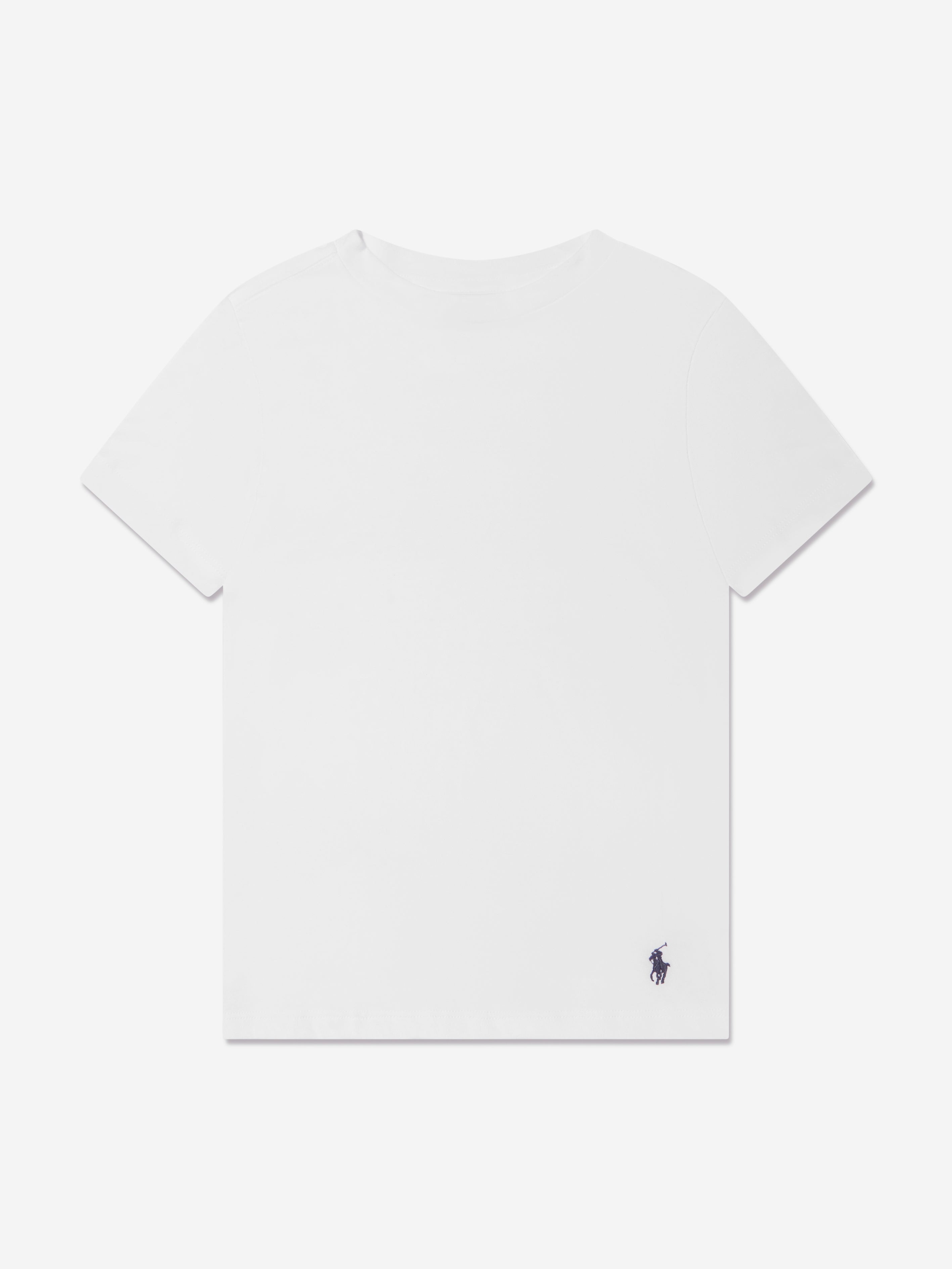 Ralph Lauren Boys 2 Pack T-Shirts Set in White Sale Cheapest
