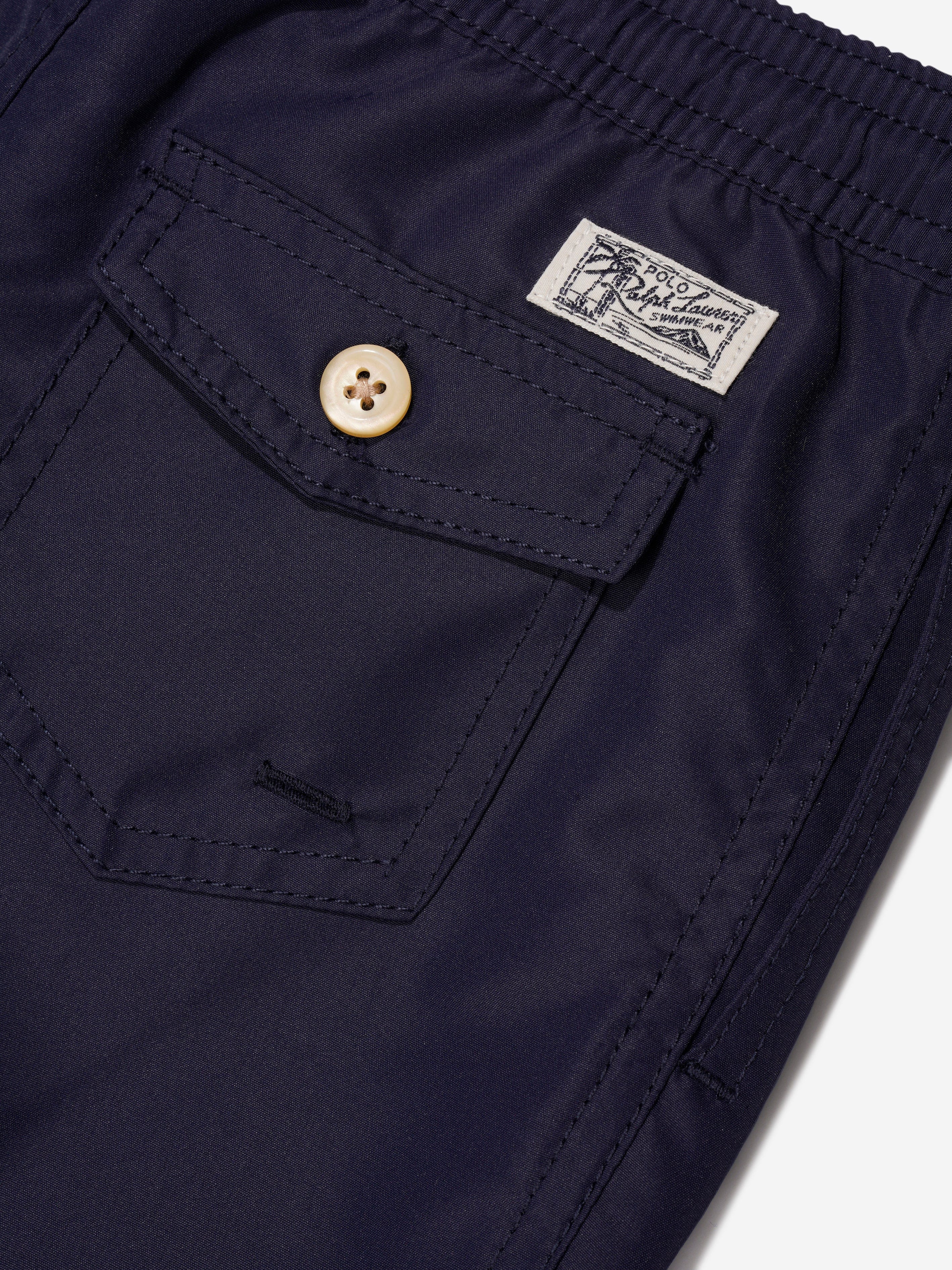 Ralph Lauren Boys Logo Swim Shorts in Navy Cheap Low Pice Fee Shipping