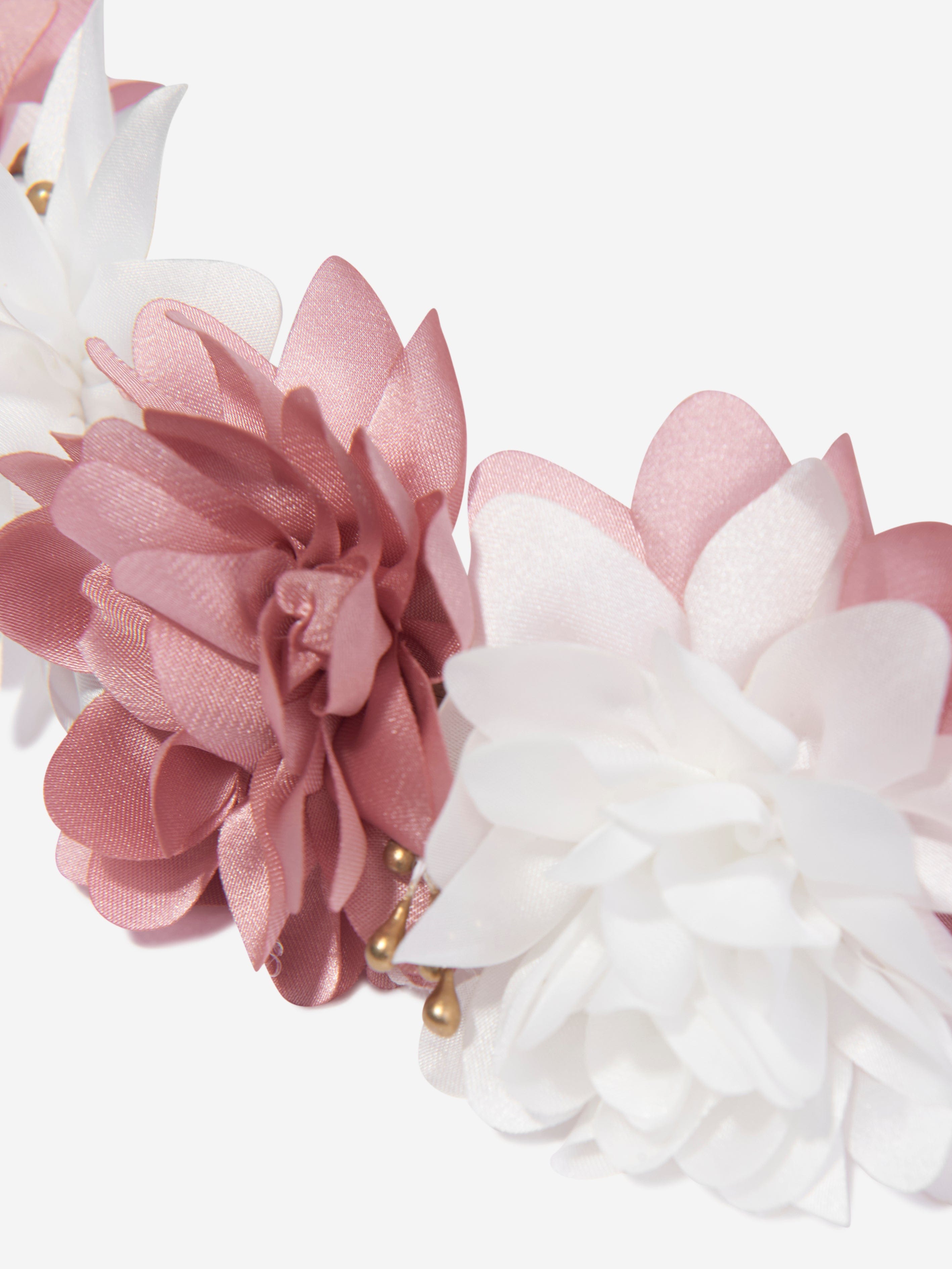 Paz Rodriguez Girls Floral Garland in Pink Free Shipping Good Selling