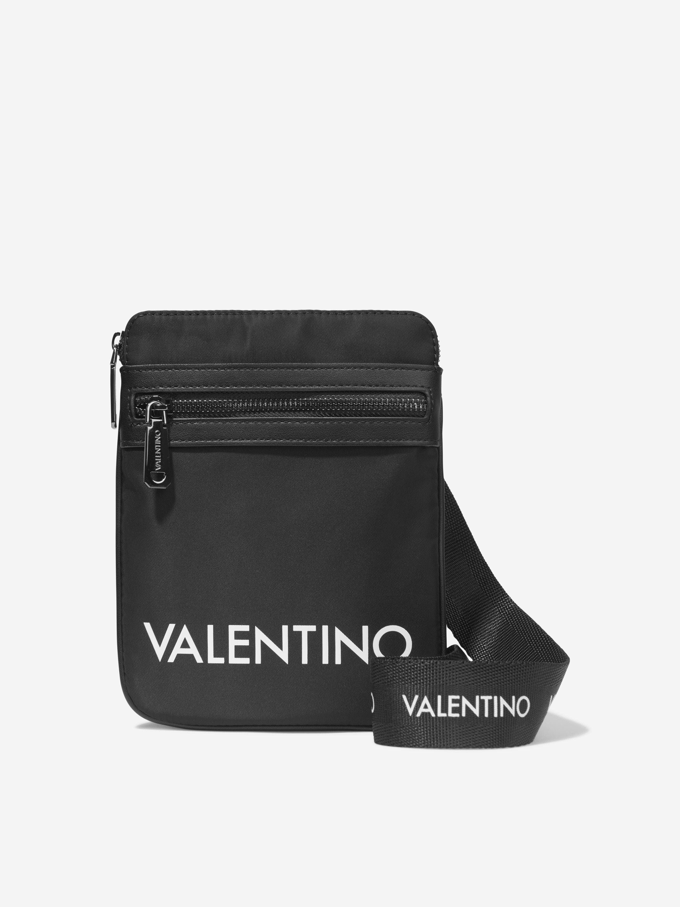 Valentino Boys Kylo Crossbody Bag in Black (W: 1cm) Cheap Sale Sale