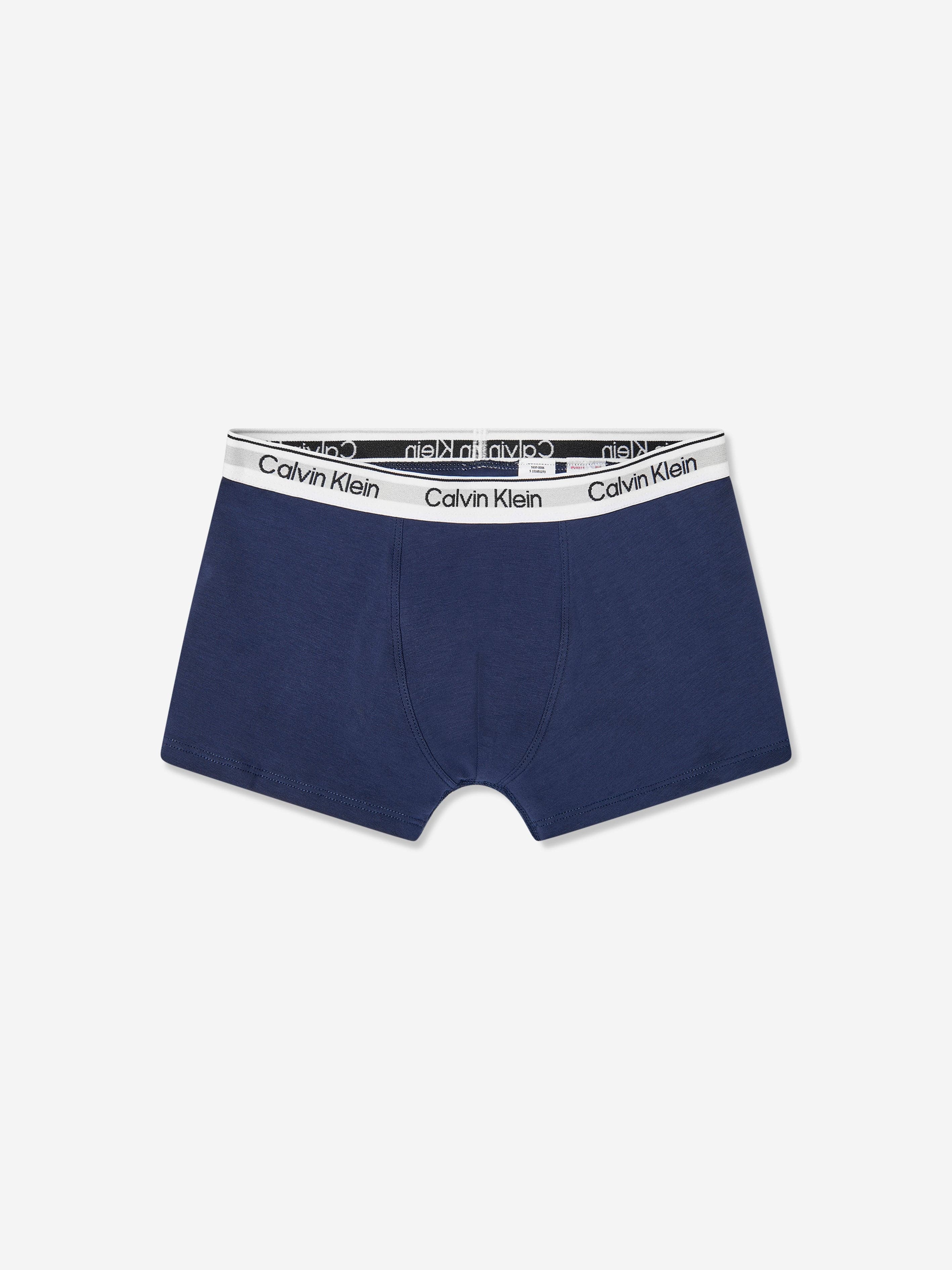 Calvin Klein Boys 2 Pack Boxer Shorts Set in Multicolour Discount Sast