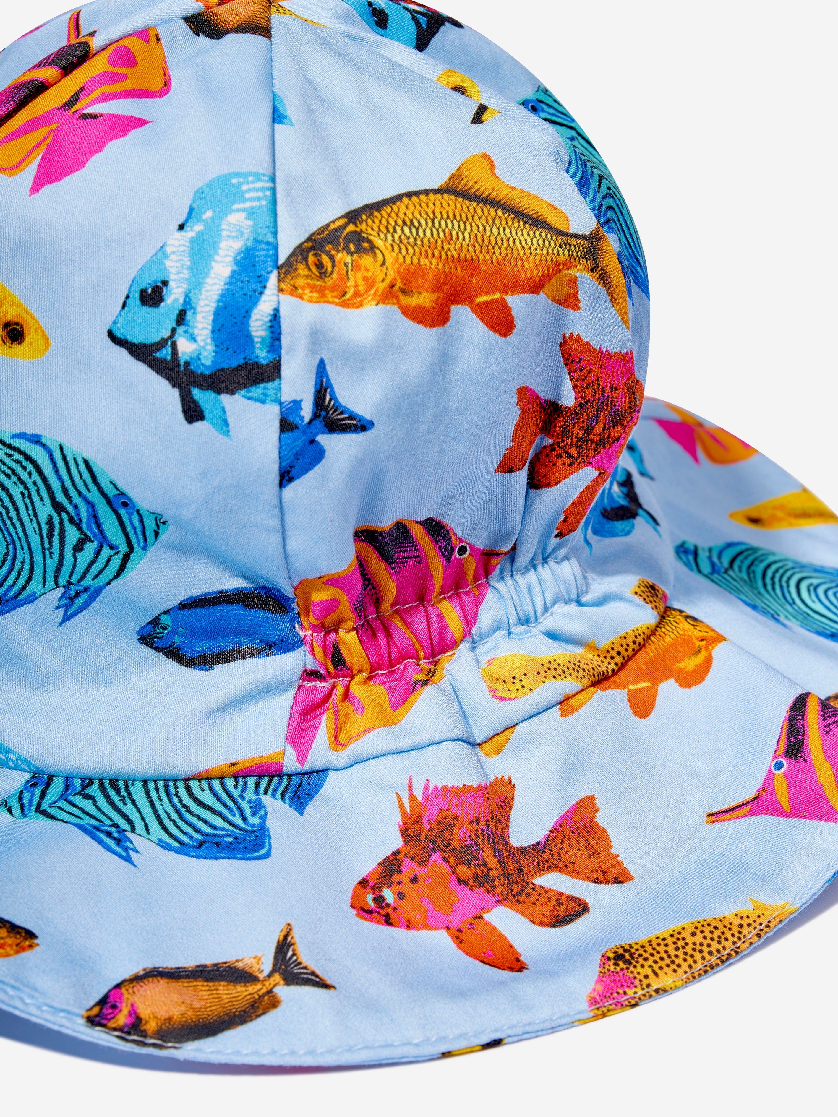 Rachel Riley Baby Girls Tropical Fish Sun Hat in Multicolour Collections Cheap Online