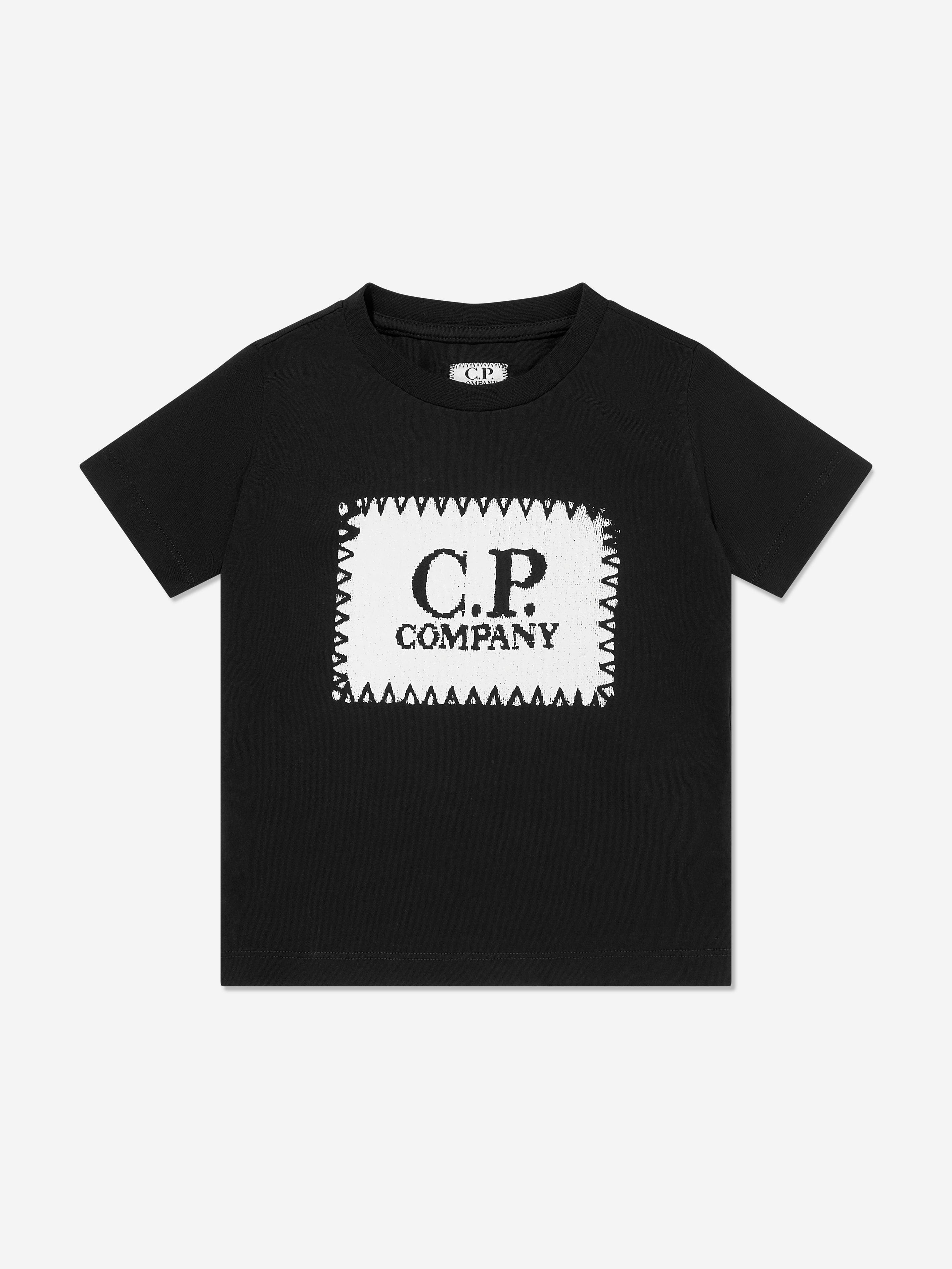 Boys Logo T-Shirt in Black Choice For Sale