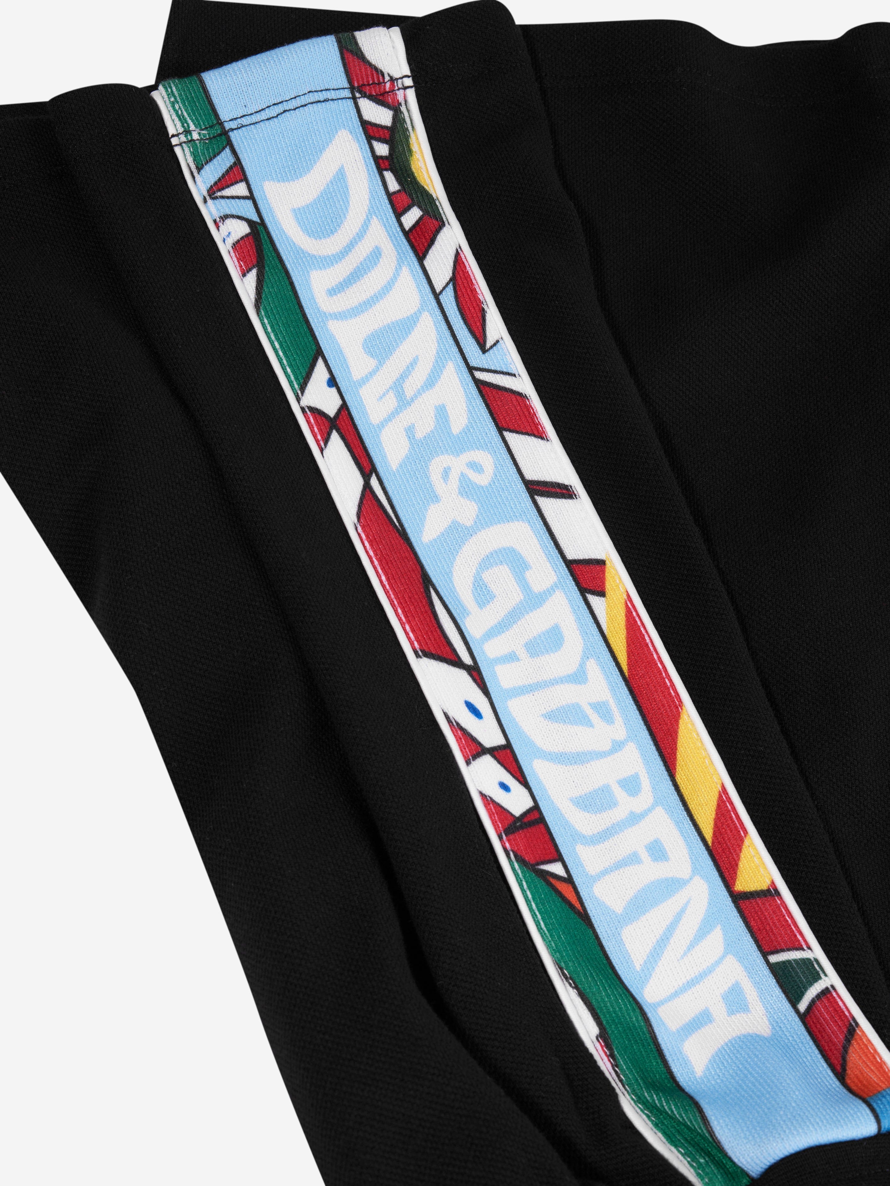 Dolce & Gabbana Boys Bermuda Shorts in Black Cheap Sale Now