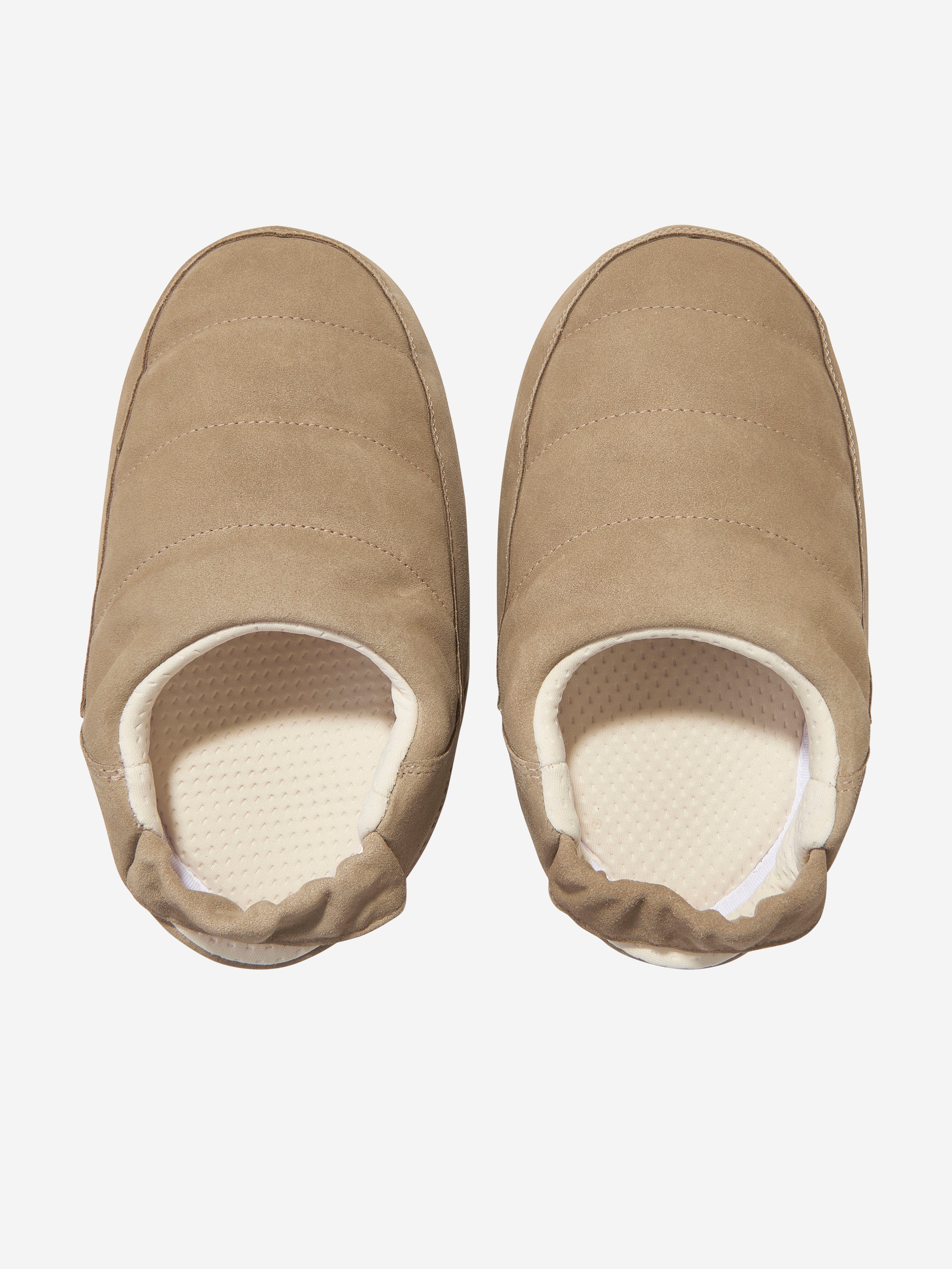 Kids Suede Sandals in Beige Discount Store