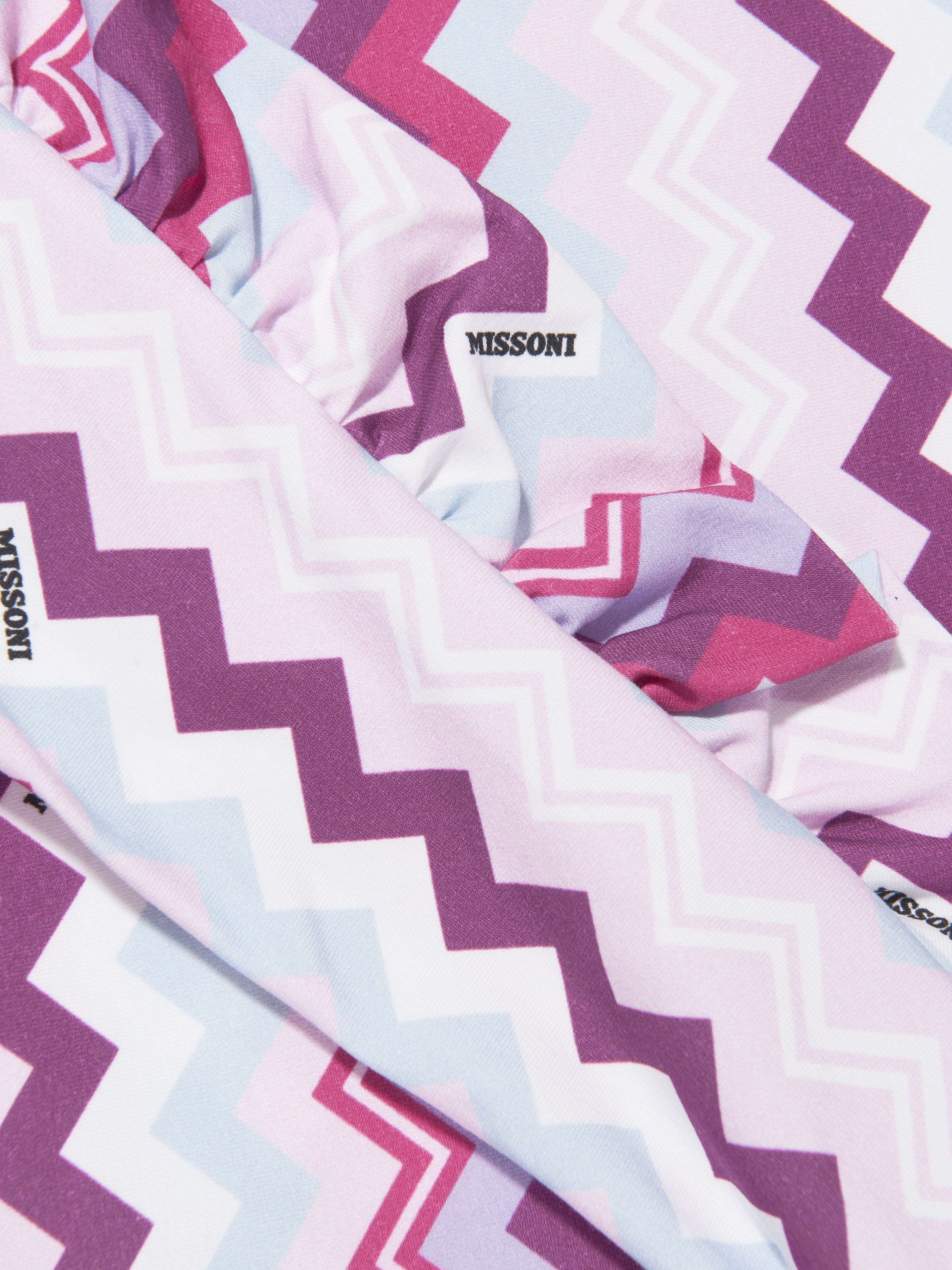 Missoni Girls Zigzag Dress in Pink For Nice Cheap Online