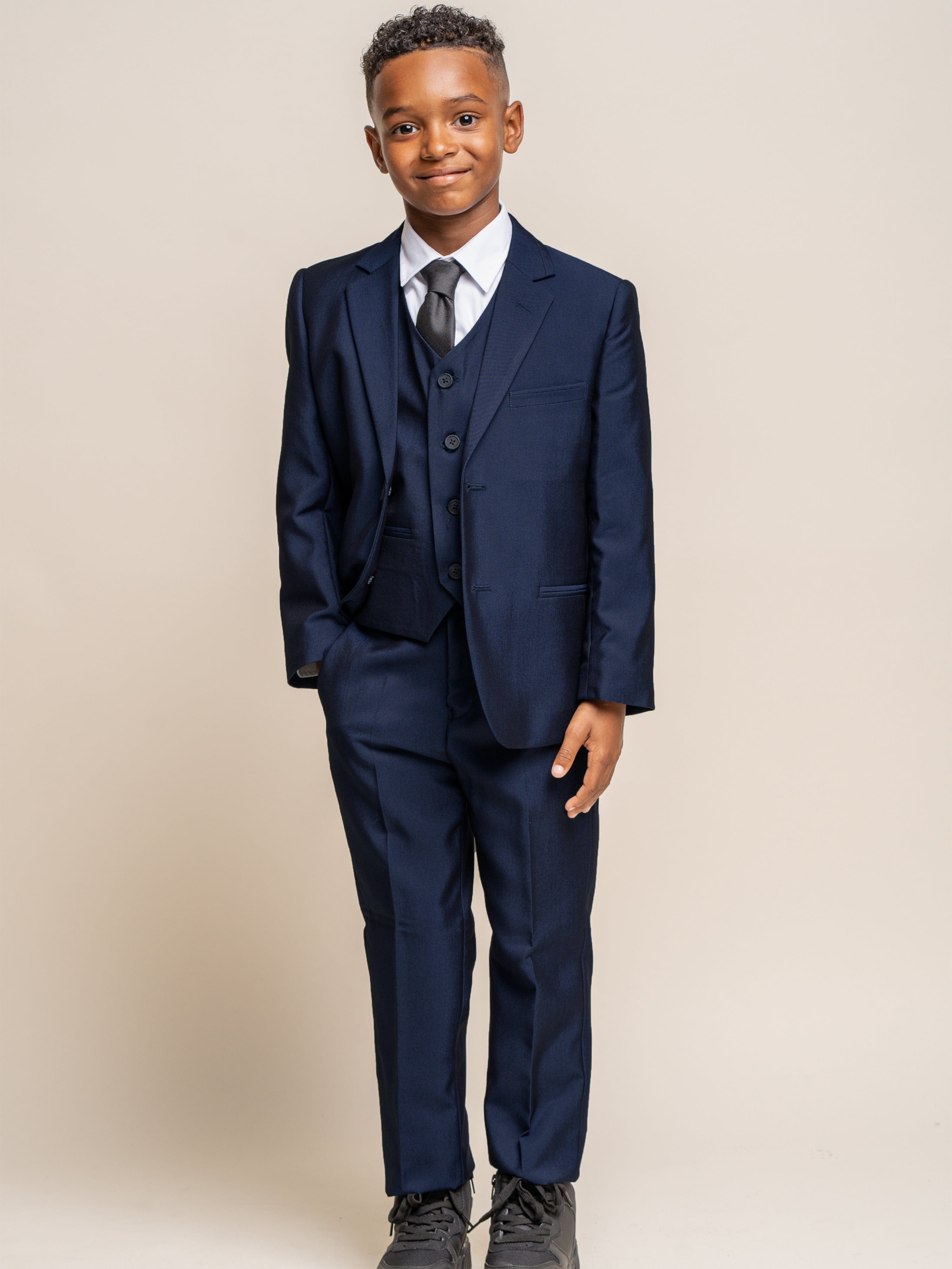 House Of Cavani Boys Ford Suit in Blue Outlet Hot Sale