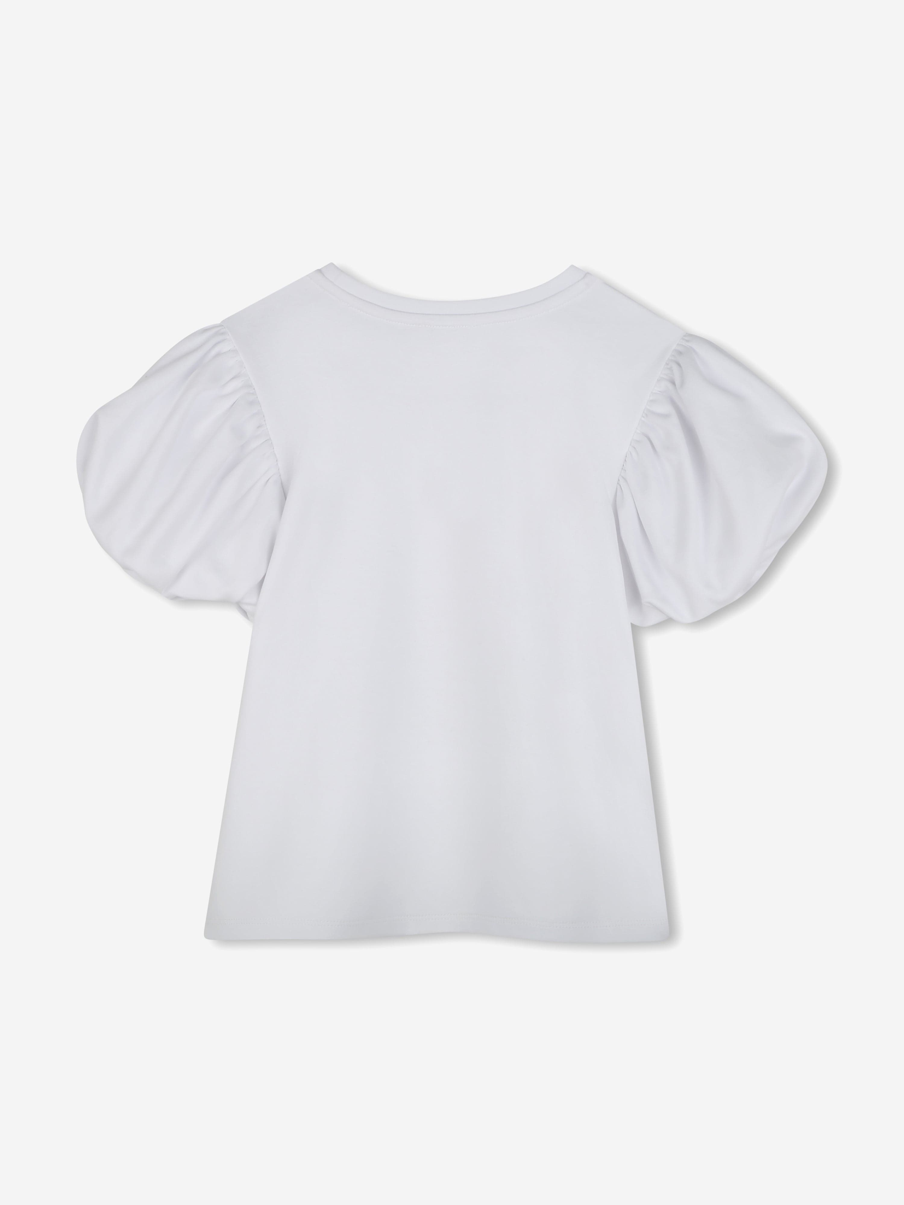 Girls Snapshot Bag Print T-Shirt in White Discount Professional