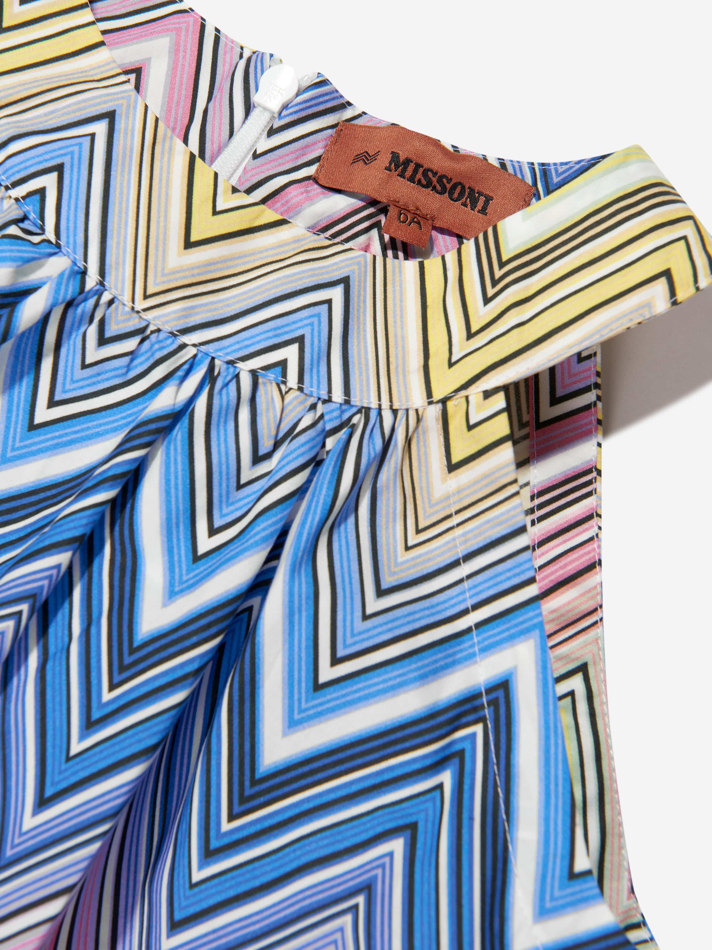 Missoni Girls Zigzag Swing Dress in Multicolour Sale Cheap Pice