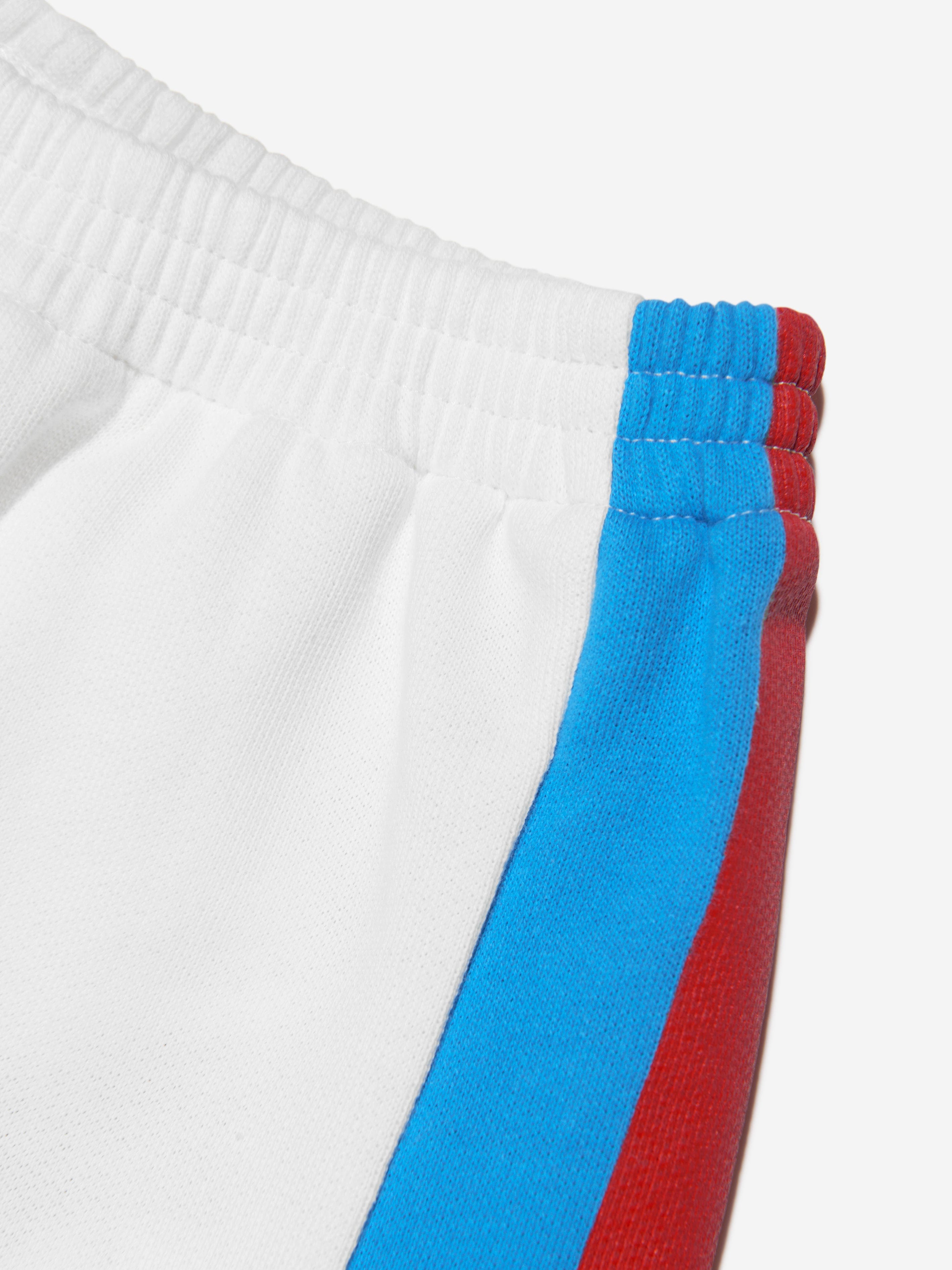 Gucci Boys Logo Bermuda Shorts in White Buy Cheap Nicekicks