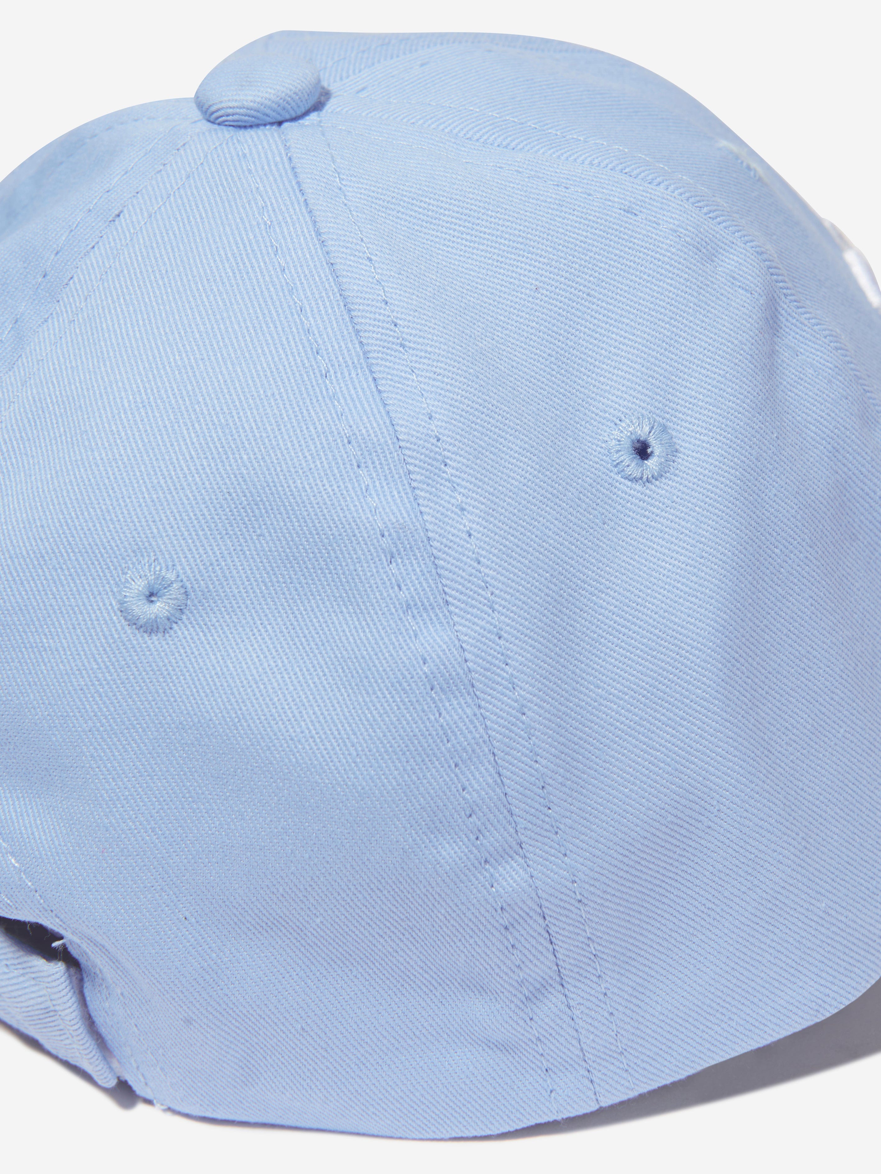 DKNY Boys Logo Cap in Blue Buy Cheap Official Site