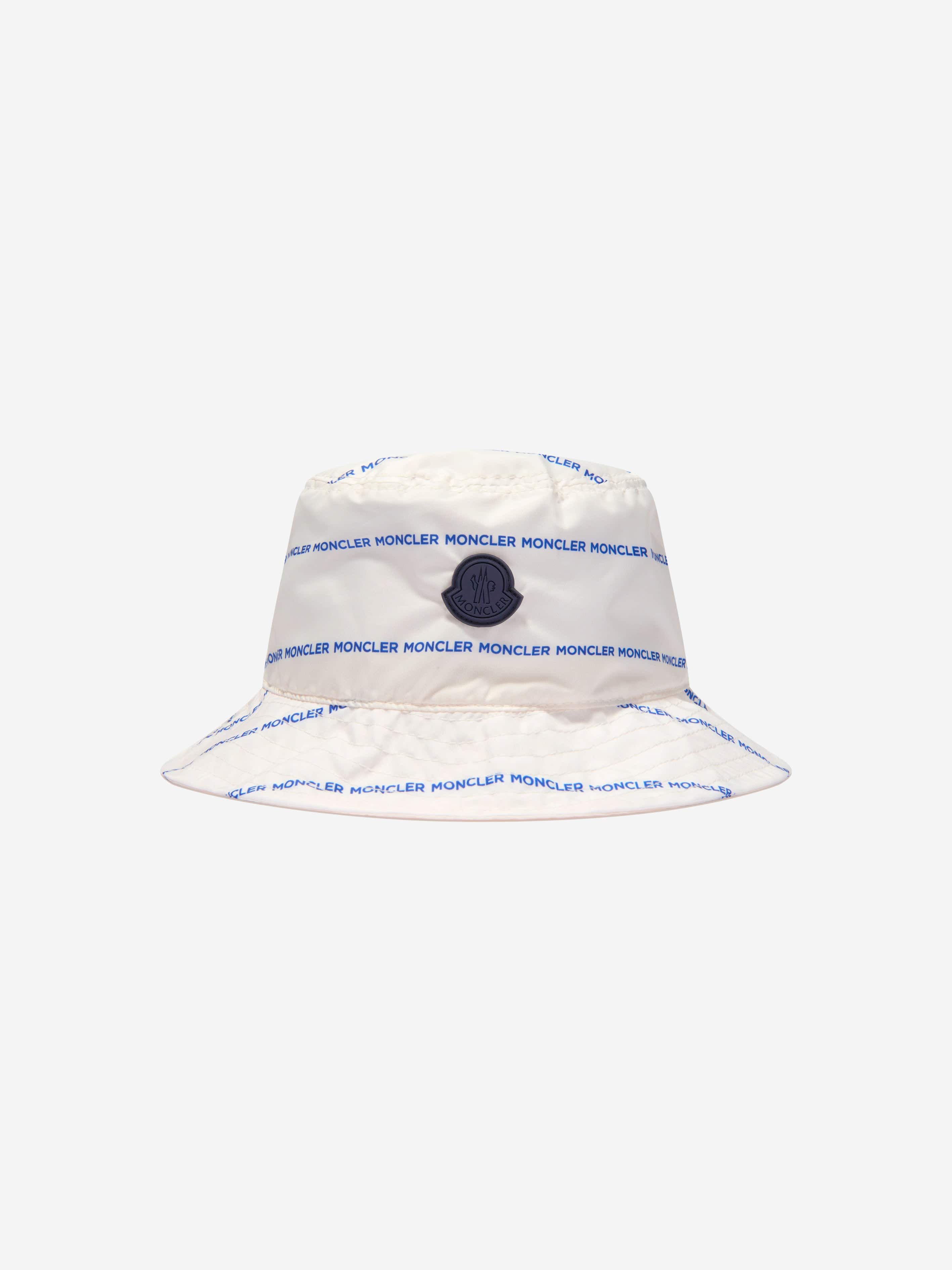 Moncler Enfant Baby Boys All Over Print Logo Hat Cheap Pice Buy Discount