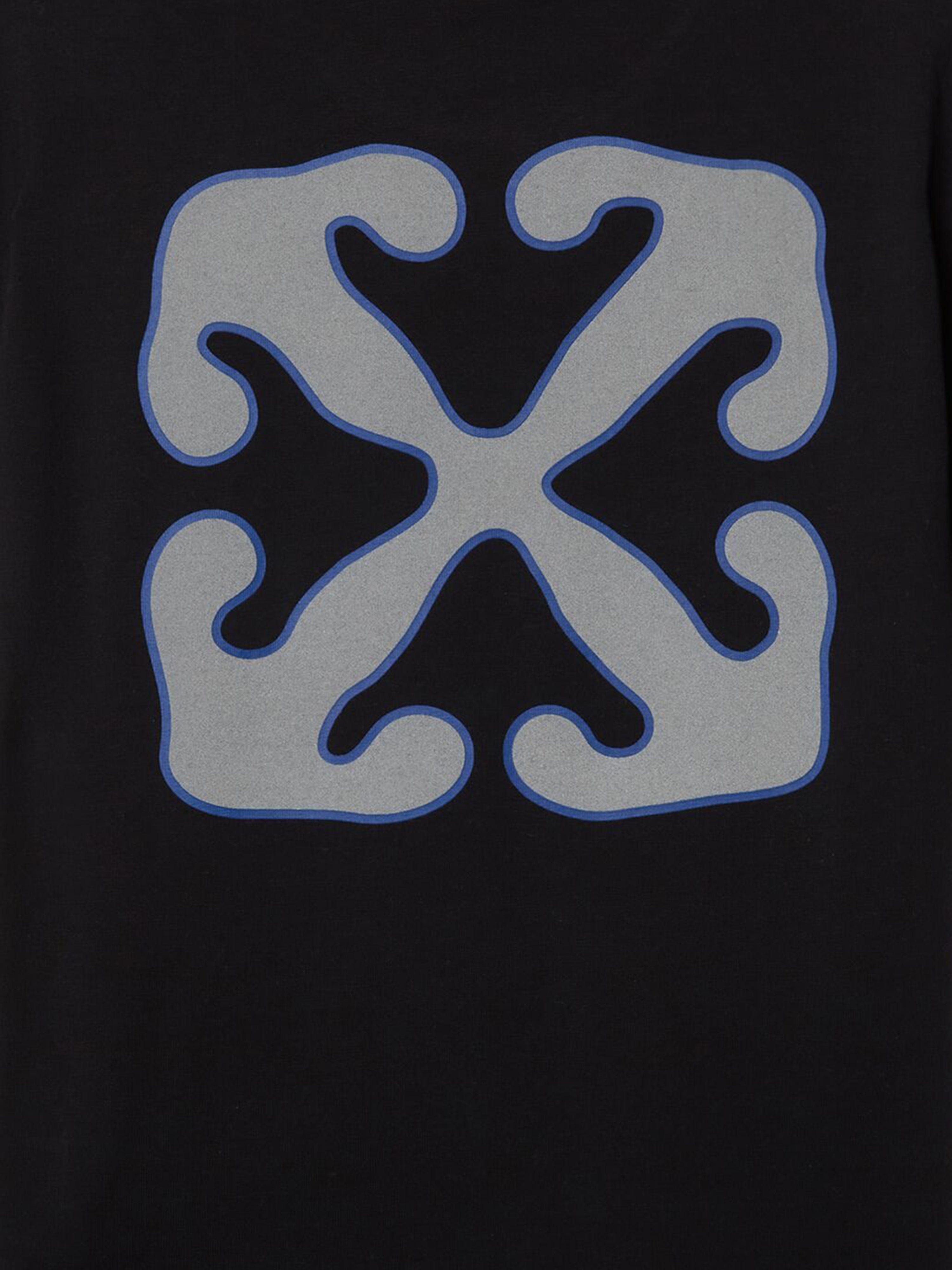 Off-White Boys Arrow Chunky T-Shirt in Black With Paypal For Sale