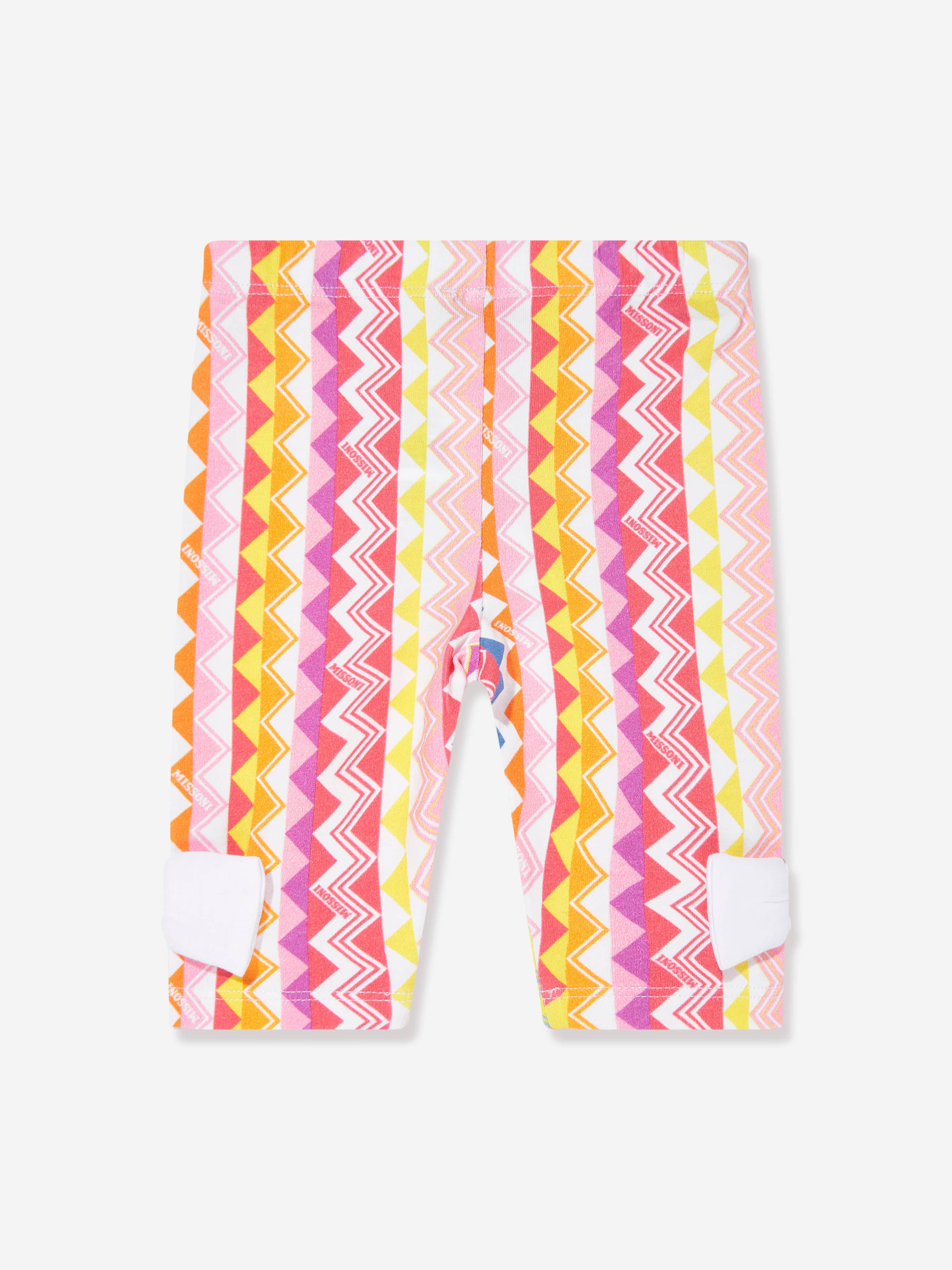 Baby Girls Zigzag Leggings in Multicolour Outlet Marketable