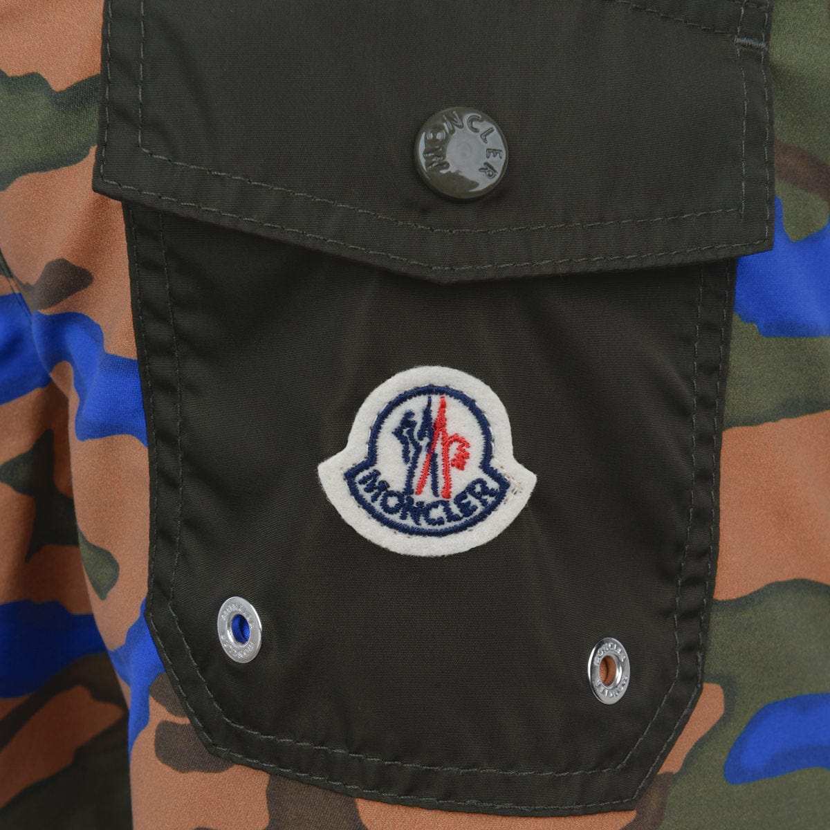 Moncler Enfant Boys Camouflage Print Swim Shorts Largest Supplier Online