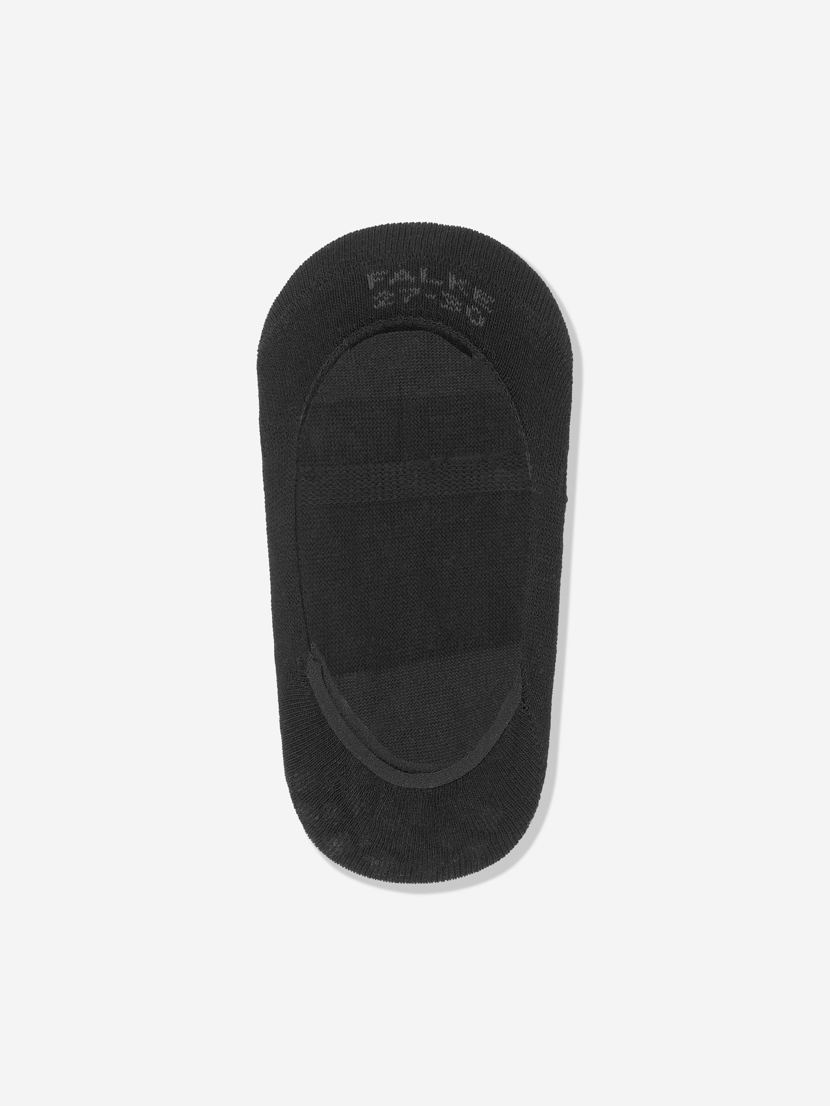 Falke Girls Ballerina No Show Socks in Black Comfortable