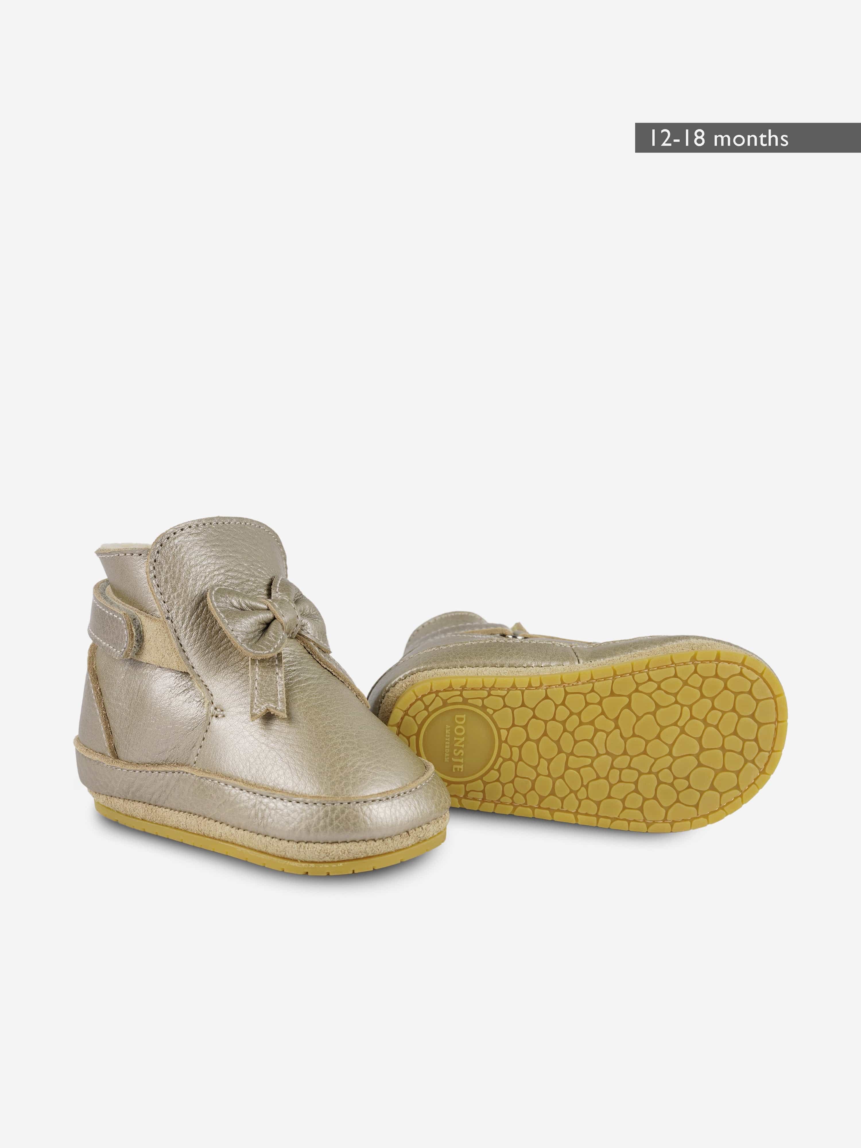 Donsje Baby Girls Cubow Booties in Gold Sale Footlocker